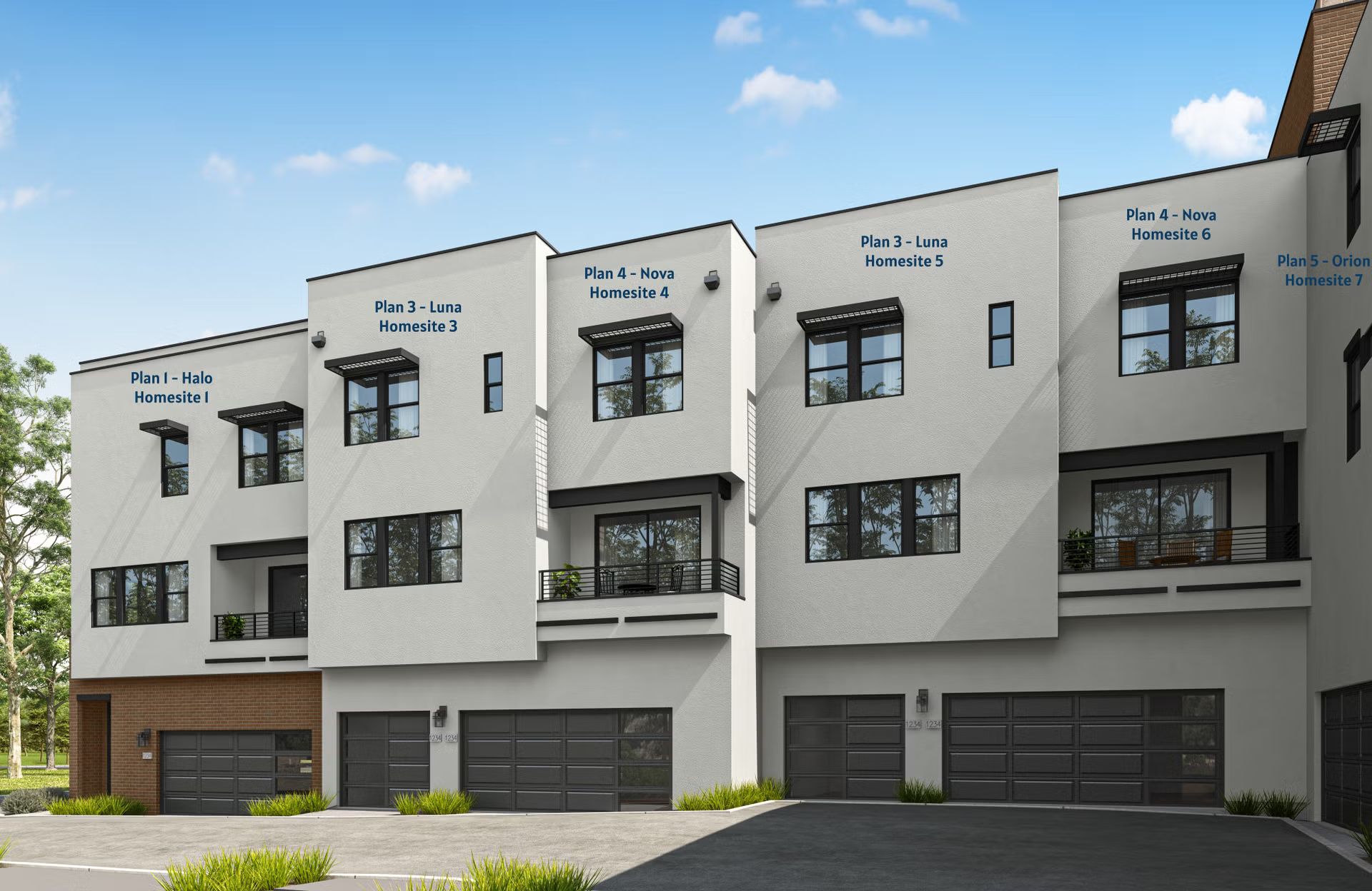 Plan 3 - Luna - Elara: Whittier, California - Melia Homes