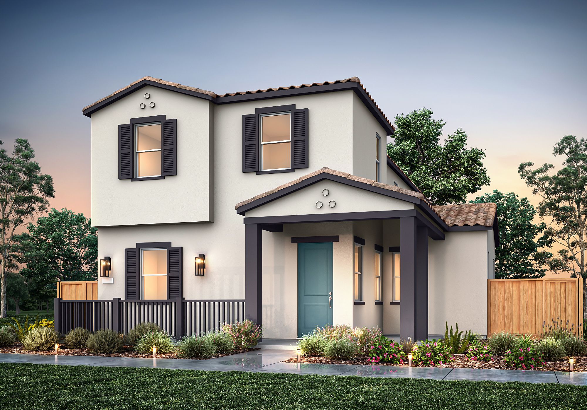 Bungalows - Plan 3 2632 - Bungalows at Marina Station: Marina, California - Element Homes
