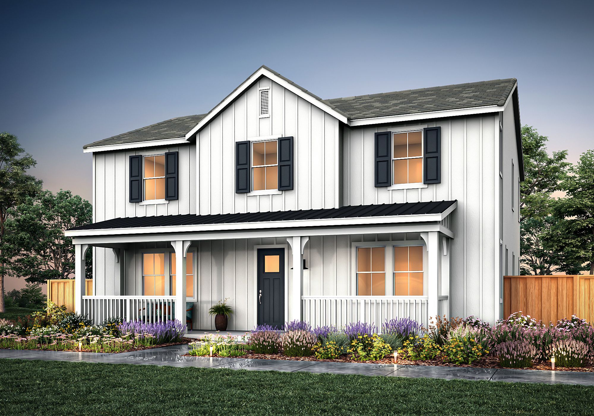 Villas - Plan 3 3039 - Villas at Marina Station: Marina, California - Element Homes