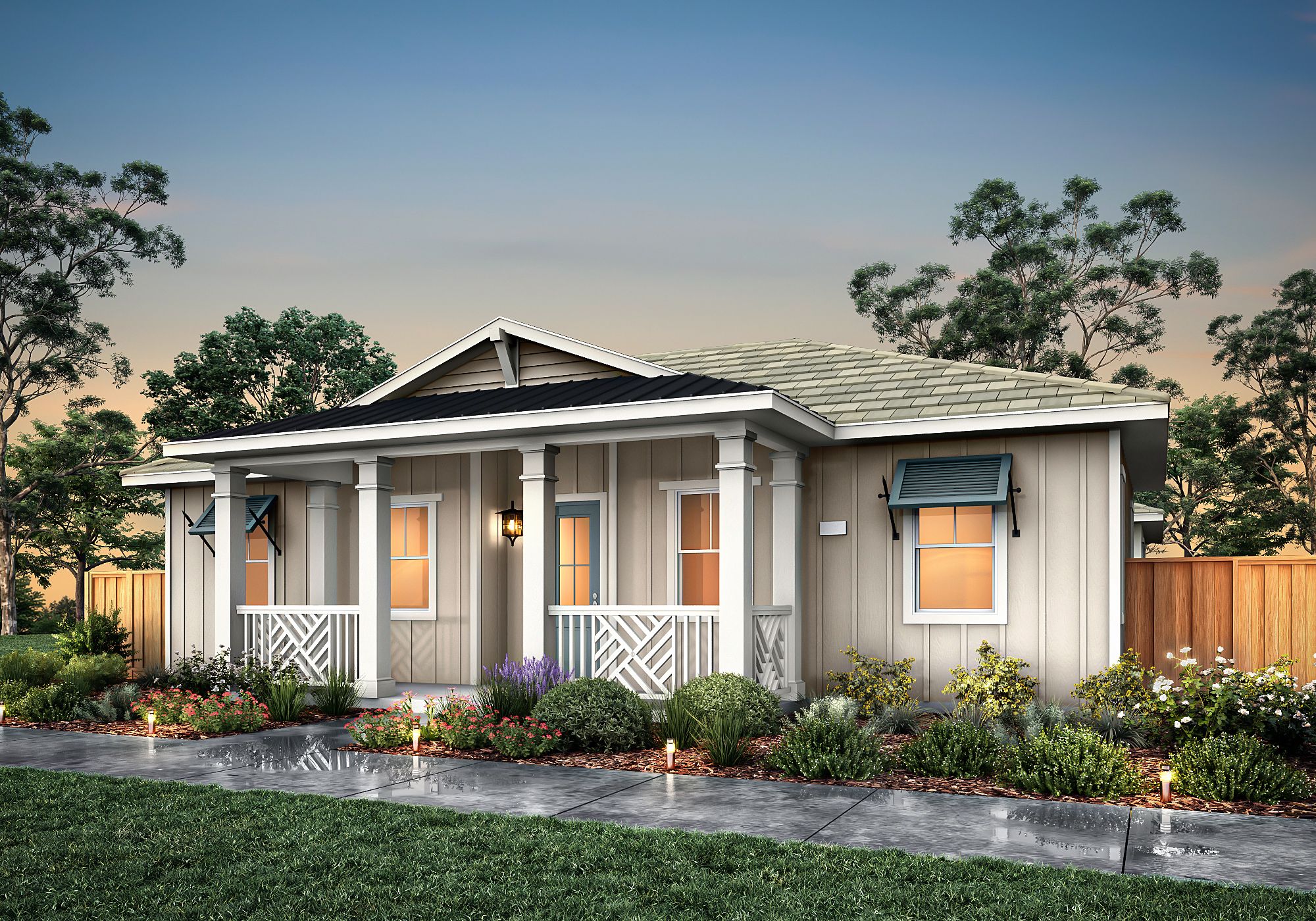 Villas - Plan 1 2300 - Villas at Marina Station: Marina, California - Element Homes
