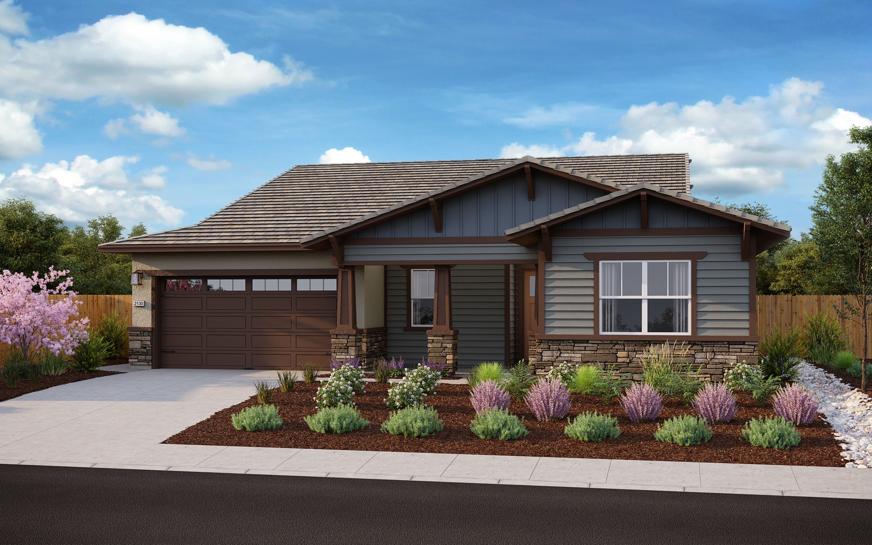 Plan 2130 - Placer at Rio Del Oro: Rancho Cordova, California - Elliott Homes