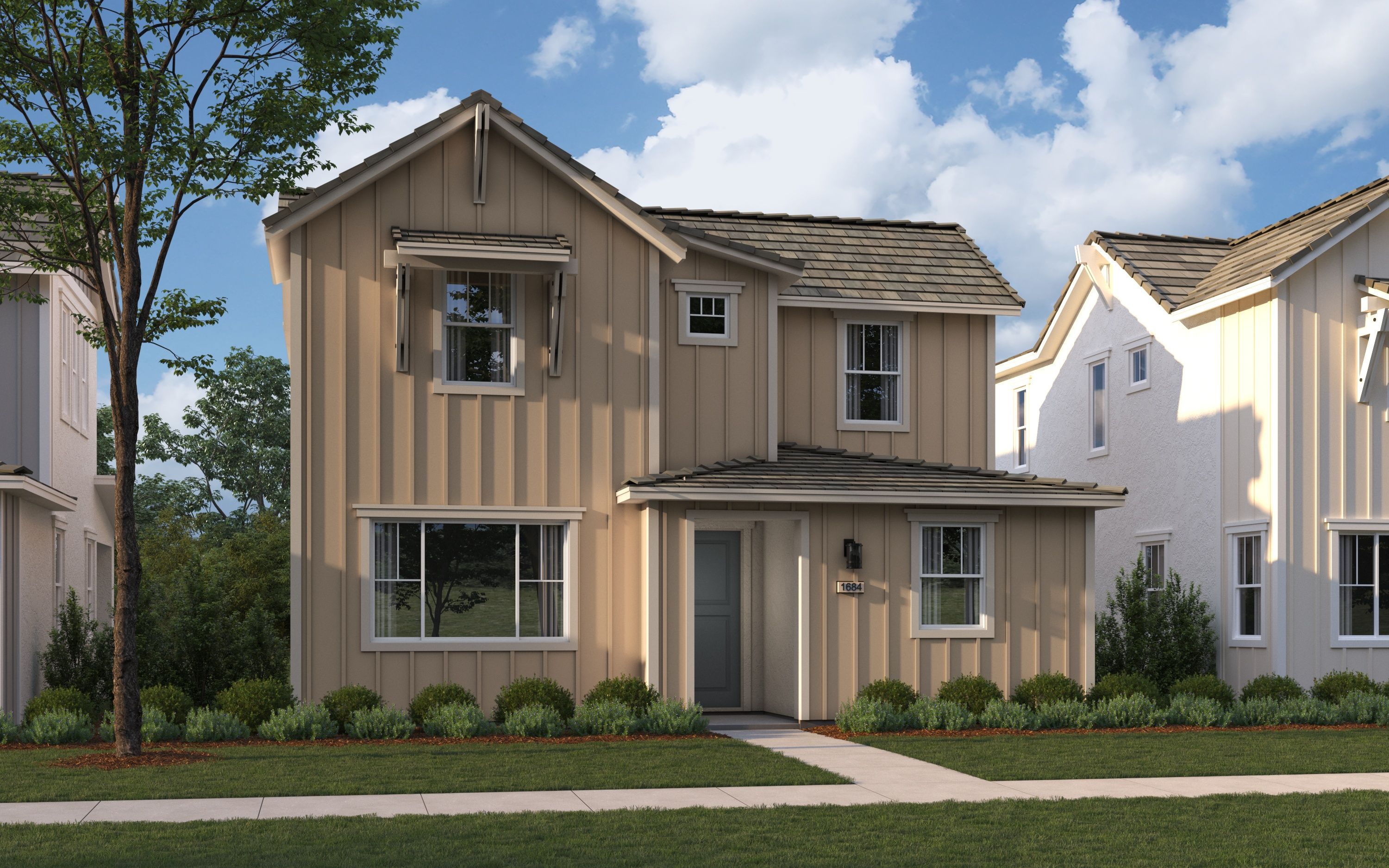 Plan 1684 - Veranda at Stone Creek Village: Rancho Cordova, California - Elliott Homes