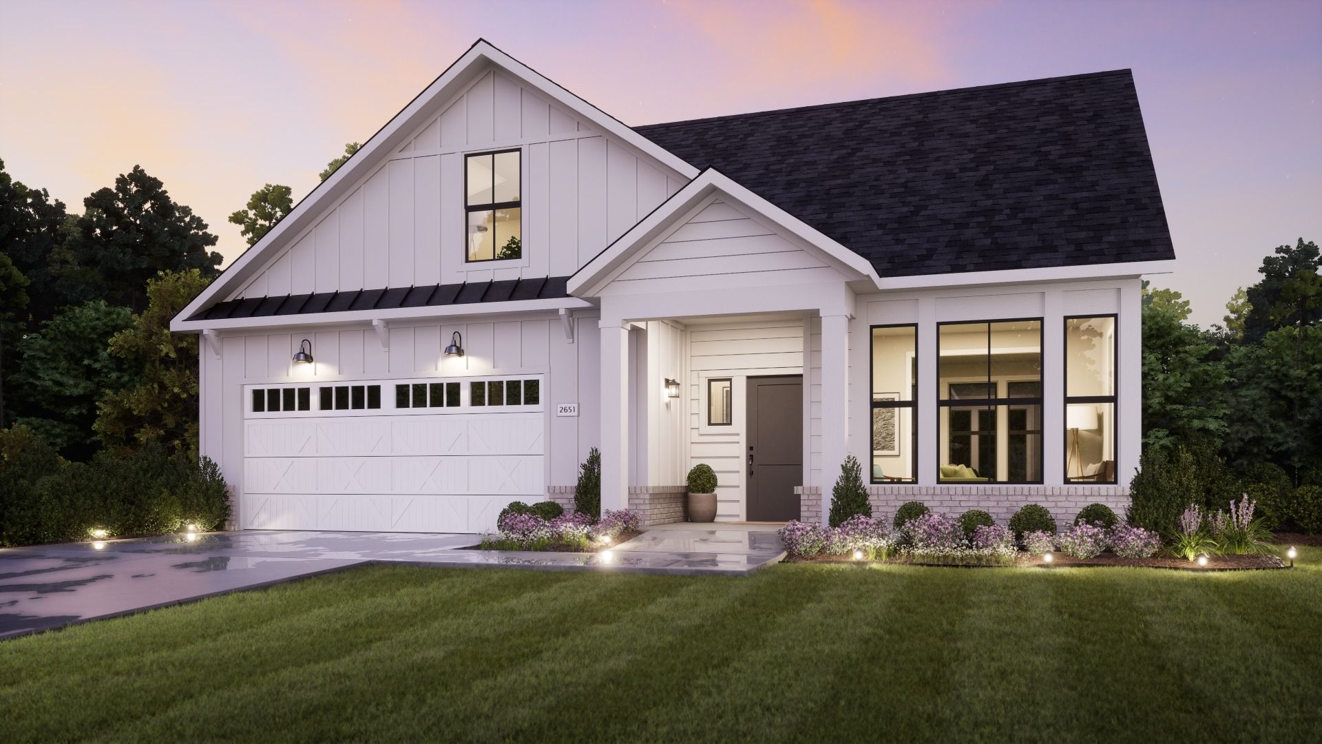 Palazzo - The Courtyards at Redbud Lane: Holly Springs, Georgia - Epcon Communities