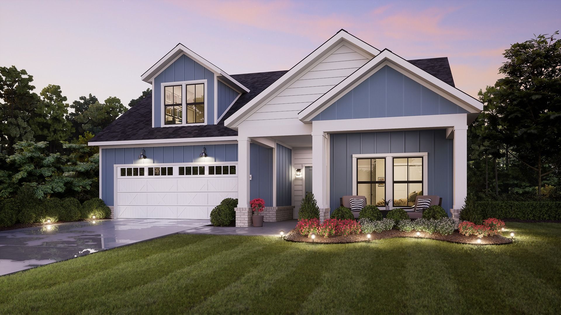 Portico - The Courtyards of Cielo Ranch: Westfield, Indiana - Epcon Communities