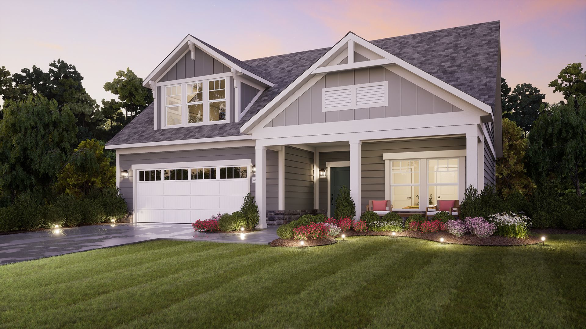 Promenade - The Courtyards of Hazel Dell: Noblesville, Indiana - Epcon Communities