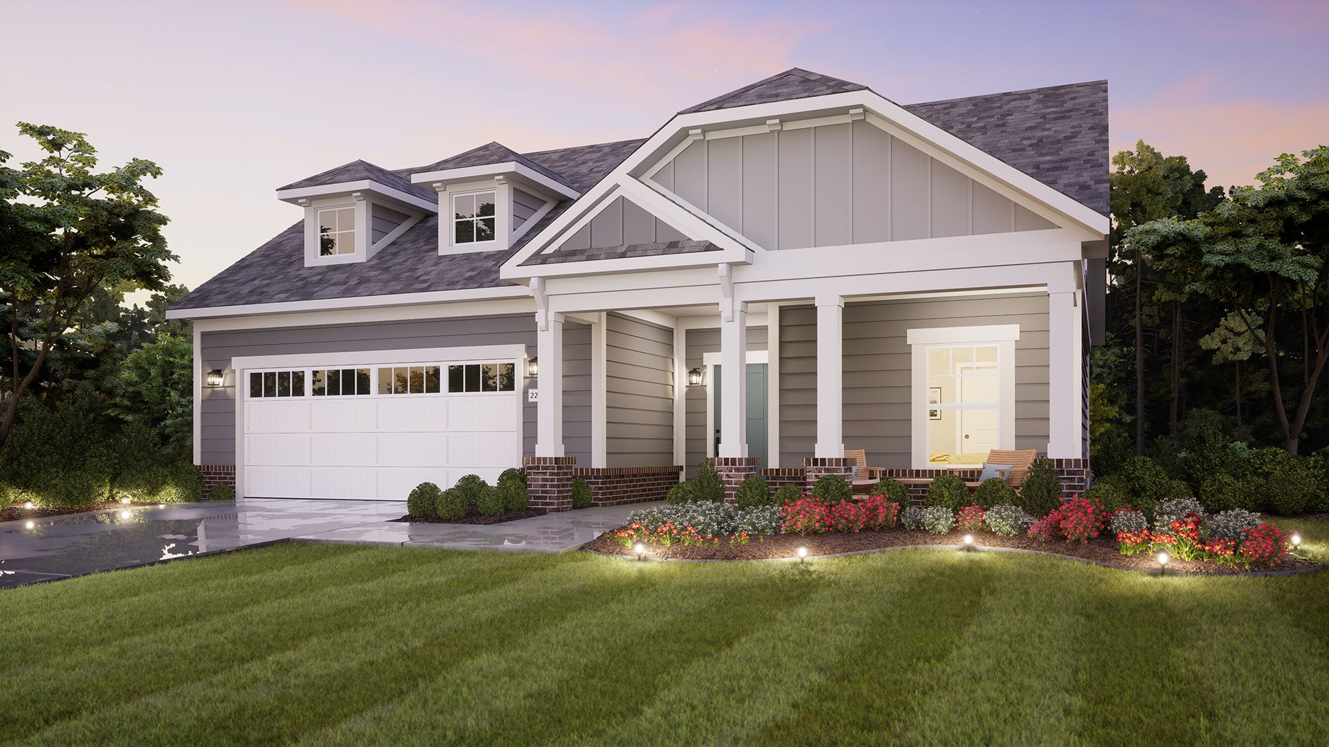 Promenade - The Courtyards of Hazel Dell: Noblesville, Indiana - Epcon Communities