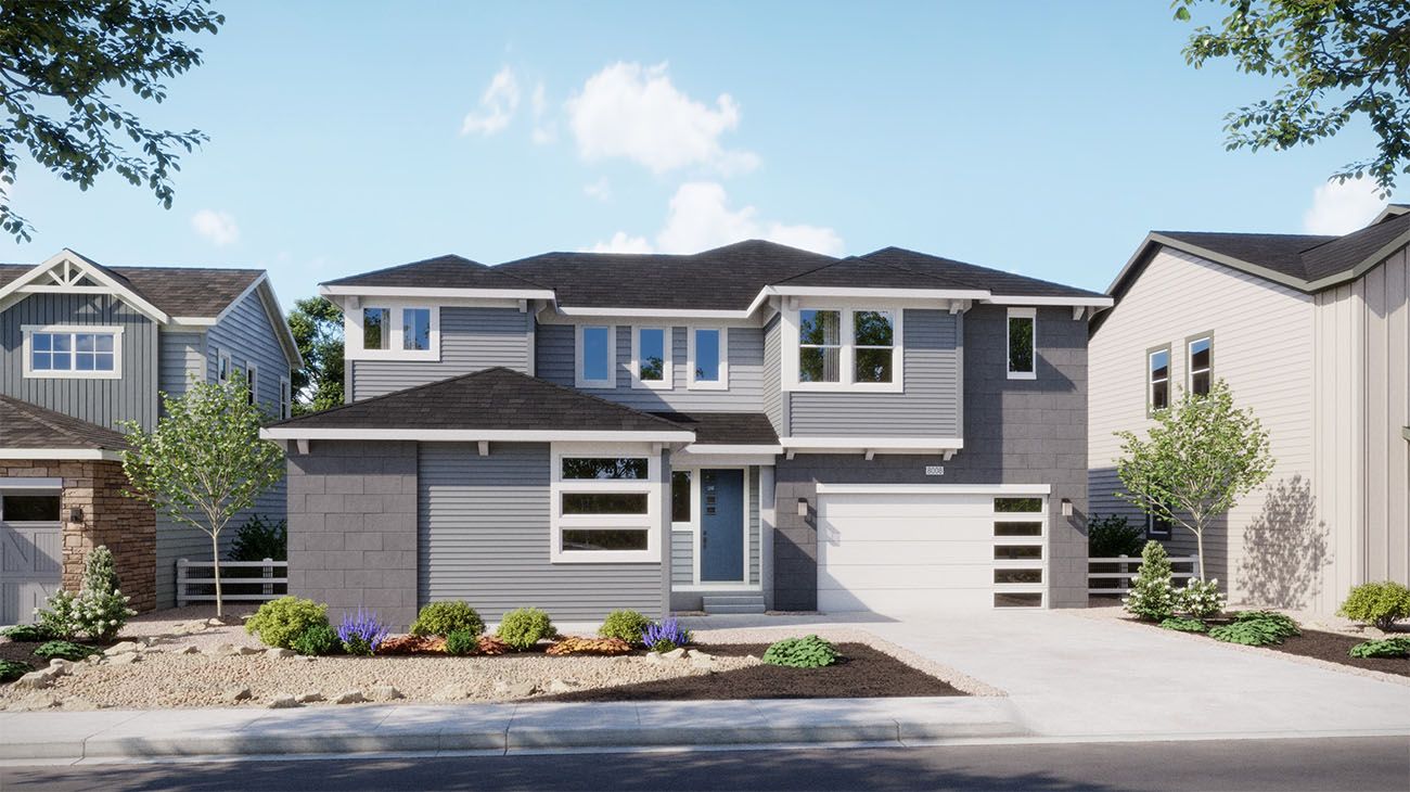 The Estates Collection at Murphy Creek por Risewell Homes en Denver Colorado
