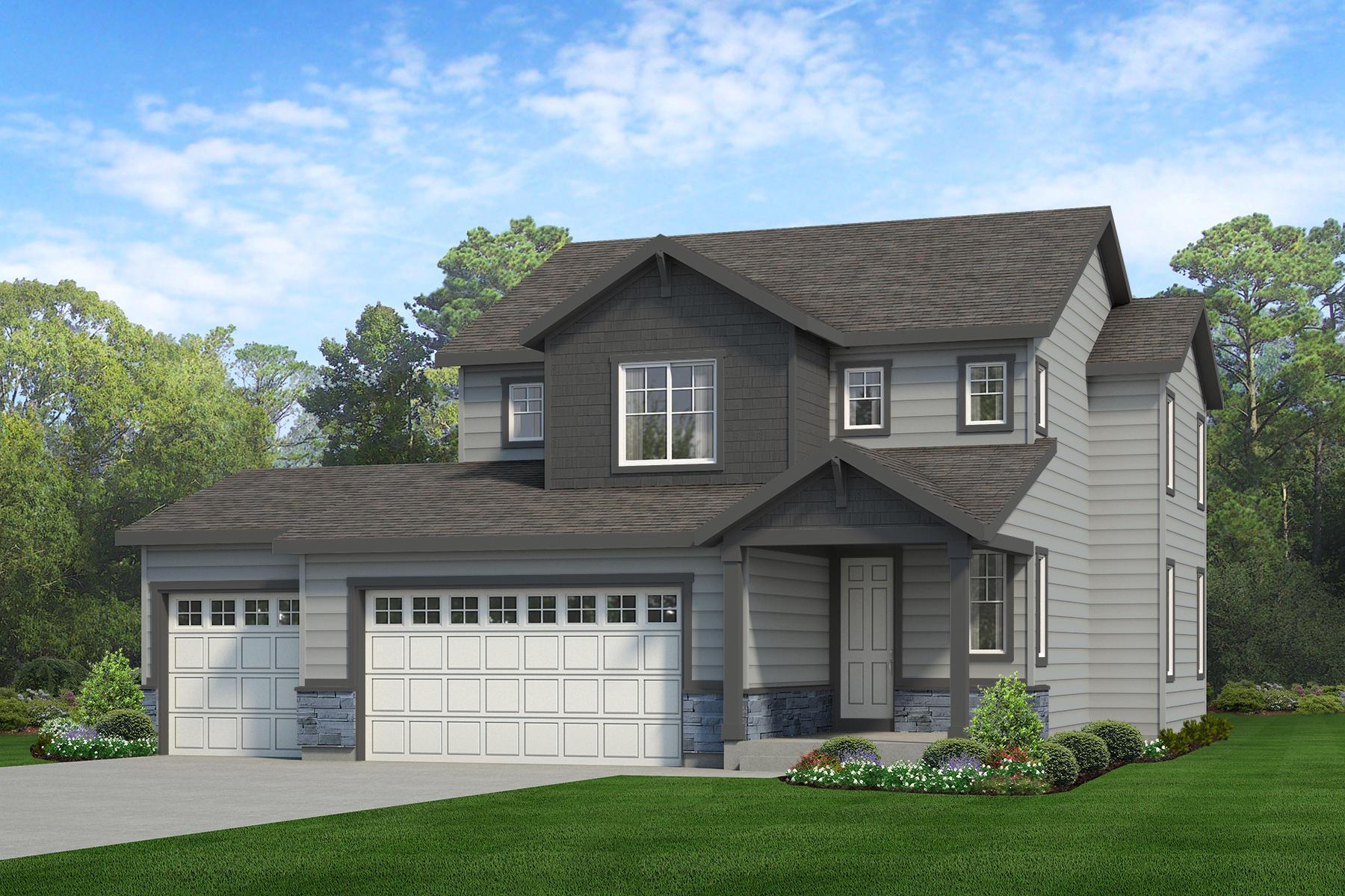 Cherry Meadows por Risewell Homes en Denver Colorado