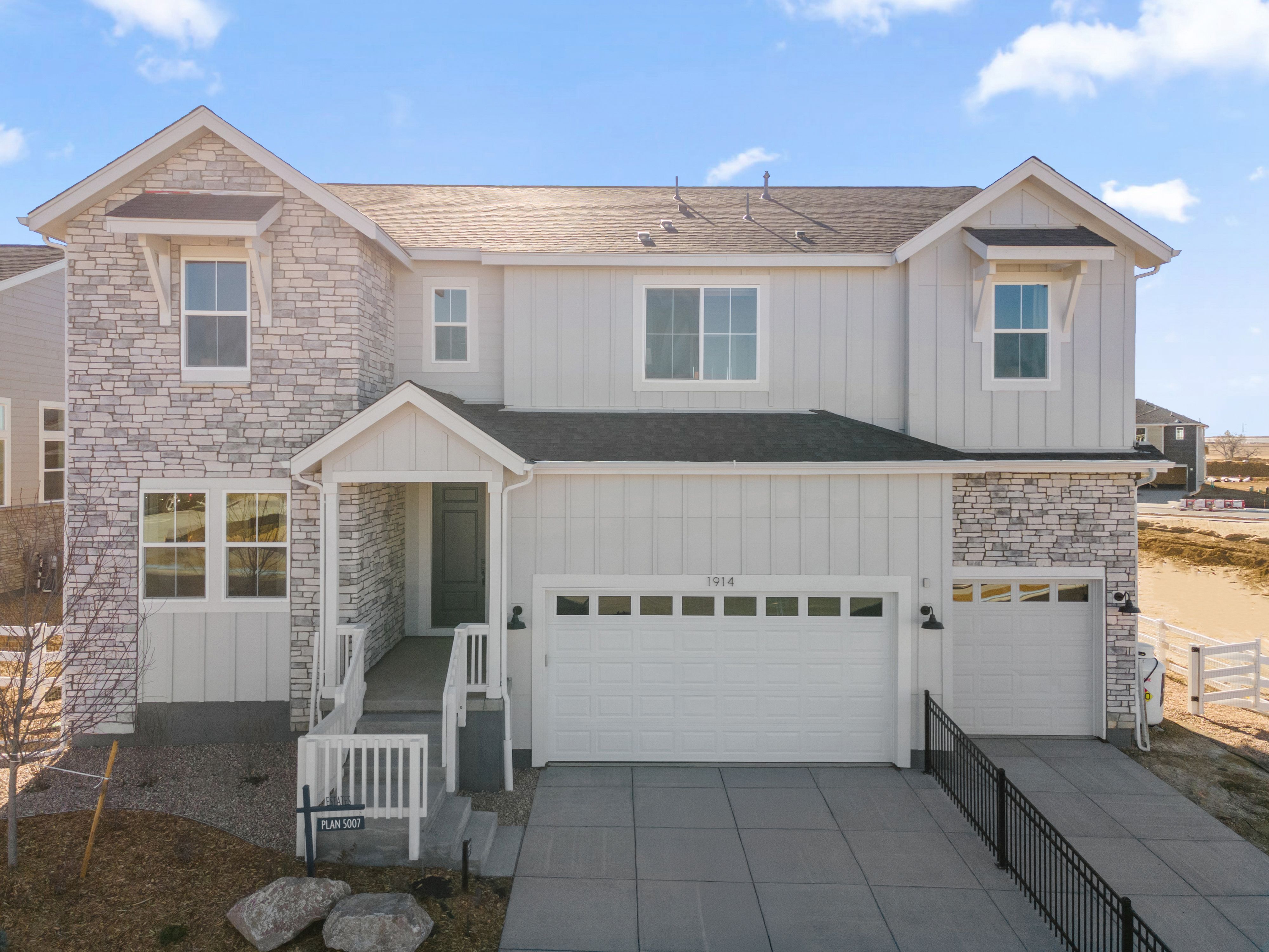 Plan 5007 - The Estates Collection at Murphy Creek: Aurora, Colorado - Risewell Homes