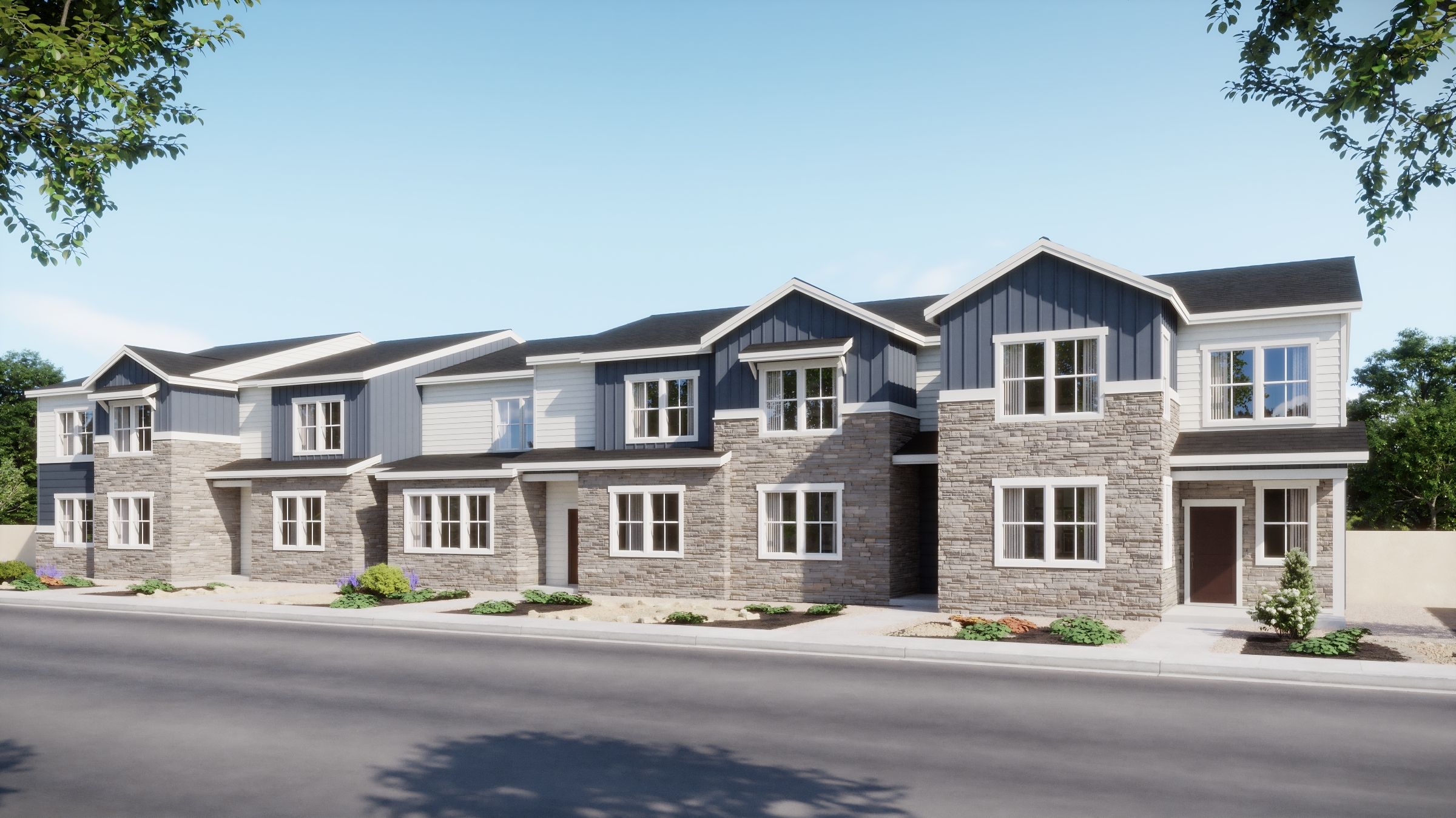2003 - The Townes Collection at Harvest Crossing: Aurora, Colorado - Risewell Homes