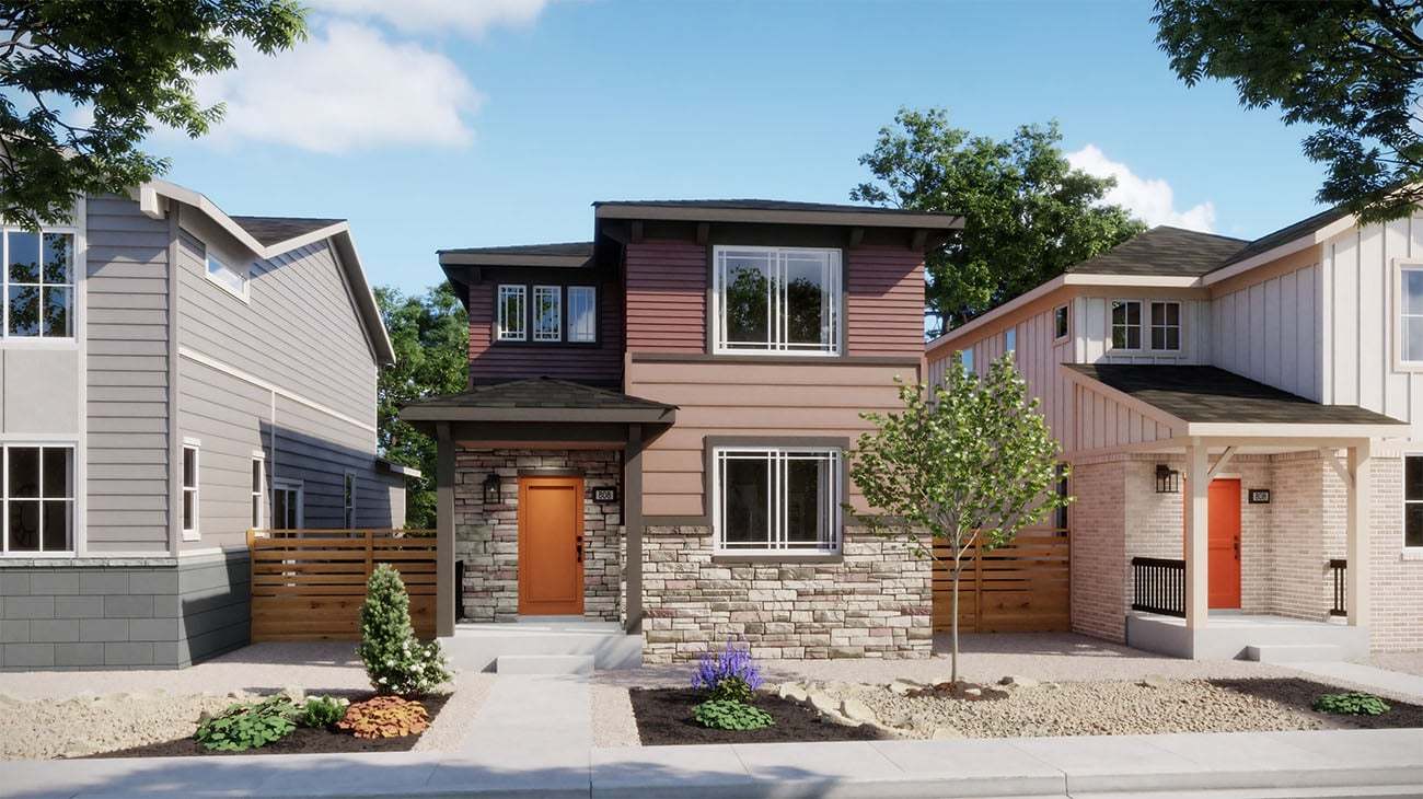 Plan 2213 - The Casitas Collection at Windler: Aurora, Colorado - Risewell Homes