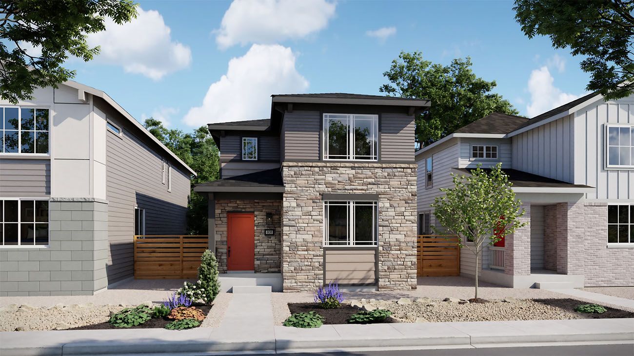 The Casitas Collection at Windler por Risewell Homes en Denver Colorado