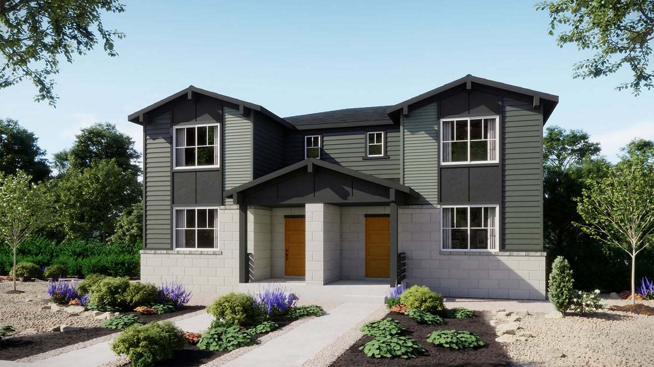 Plan 2213 - The Garden Collection at Windler: Aurora, Colorado - Risewell Homes