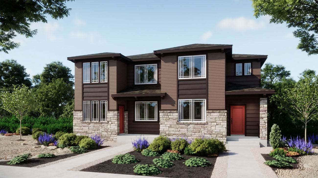 Plan 2214 - The Garden Collection at Windler: Aurora, Colorado - Risewell Homes