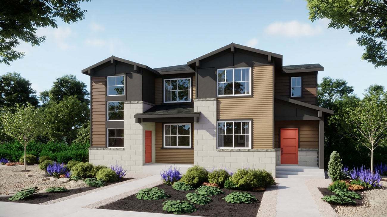 The Garden Collection at Windler por Risewell Homes en Denver Colorado