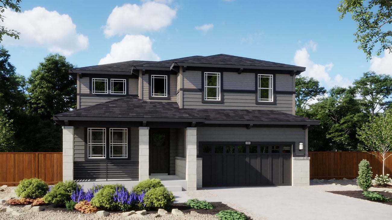 Plan 4005 - The Manors Collection at Golden Overlook: Golden, Colorado - Risewell Homes