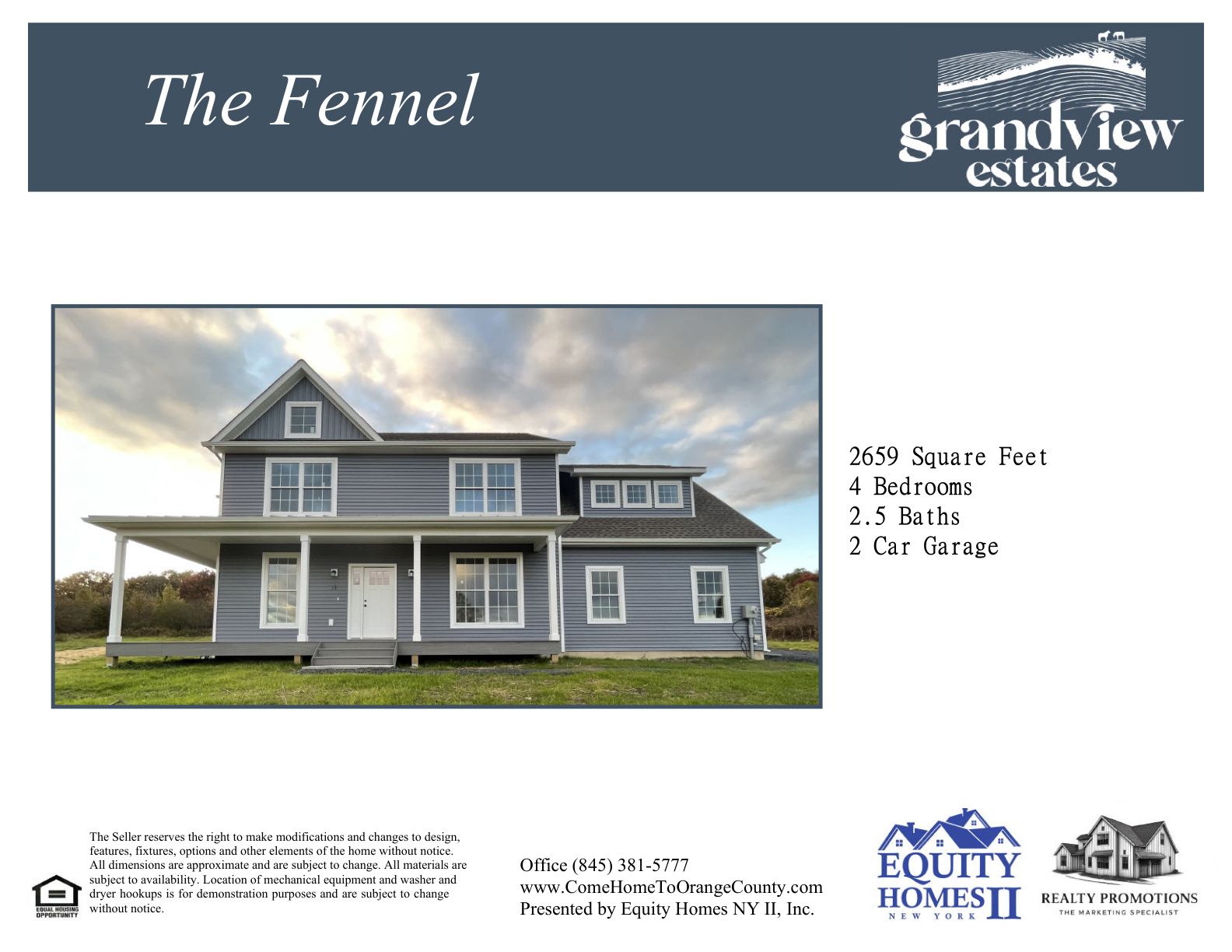 The Fennel - Grandview Estates: Middletown, New York - Ridgebury Estates