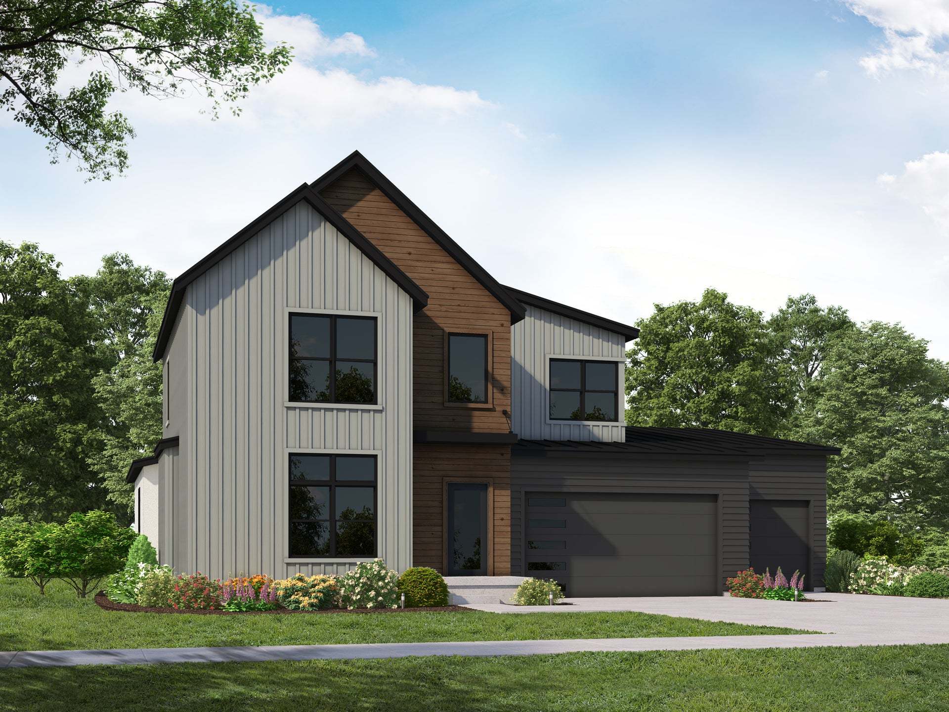 Eden Modern Farmhouse - Canyon Point: Lehi, Utah - Fieldstone Homes