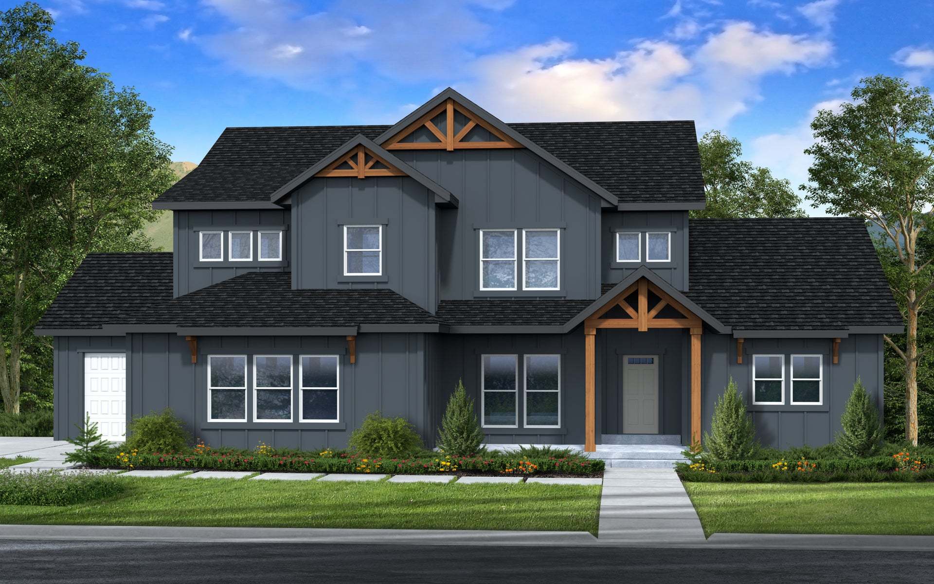 Sterling Farmhouse - Willow Estates: Spanish Fork, Utah - Fieldstone Homes