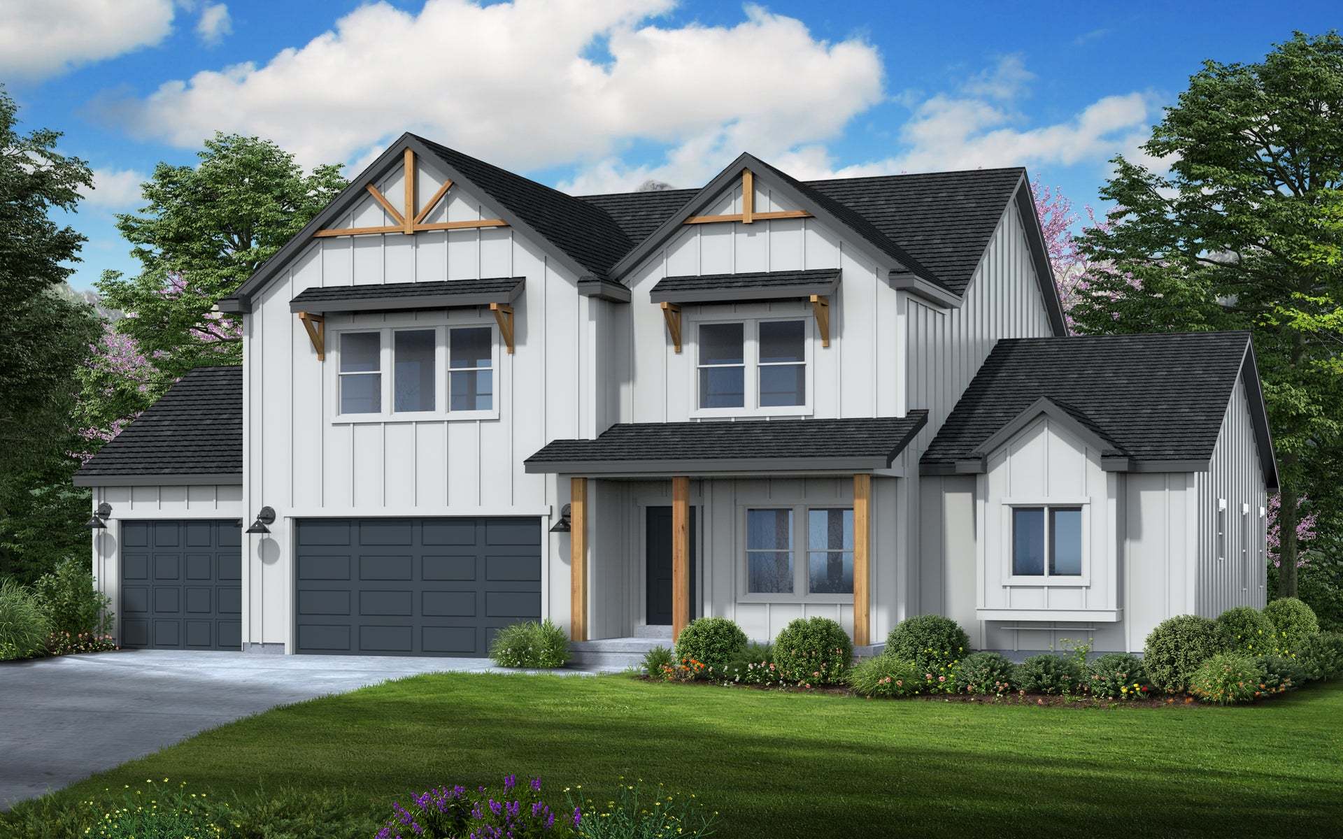 Uinta Farmhouse - Willow Estates: Spanish Fork, Utah - Fieldstone Homes