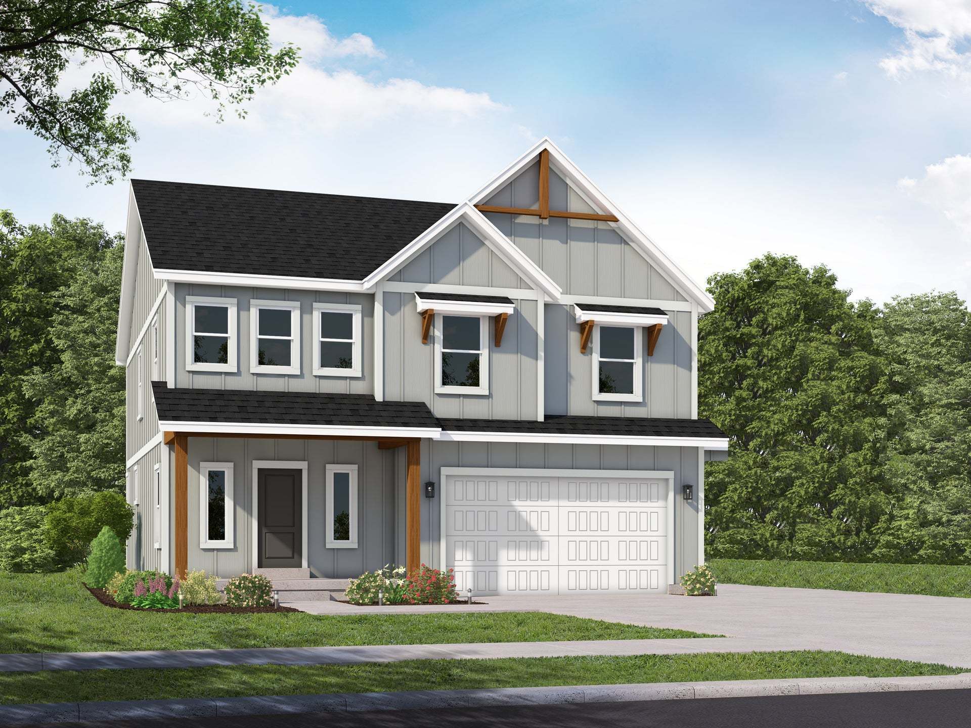 Elwood Farmhouse - Cedar Grove: Eagle Mountain, Utah - Fieldstone Homes