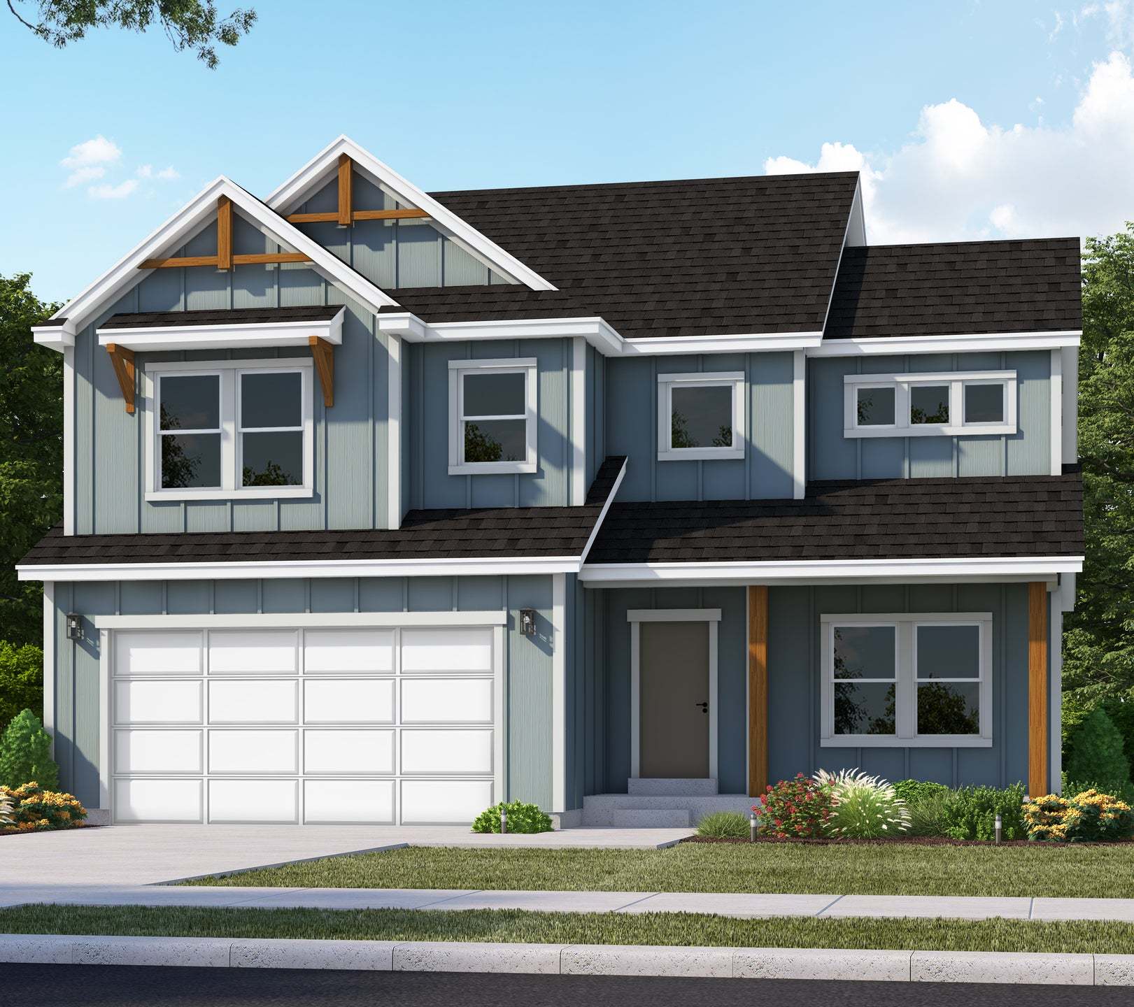 Summit Farmhouse - ADU Option - Antelope Meadows: Eagle Mountain, Utah - Fieldstone Homes