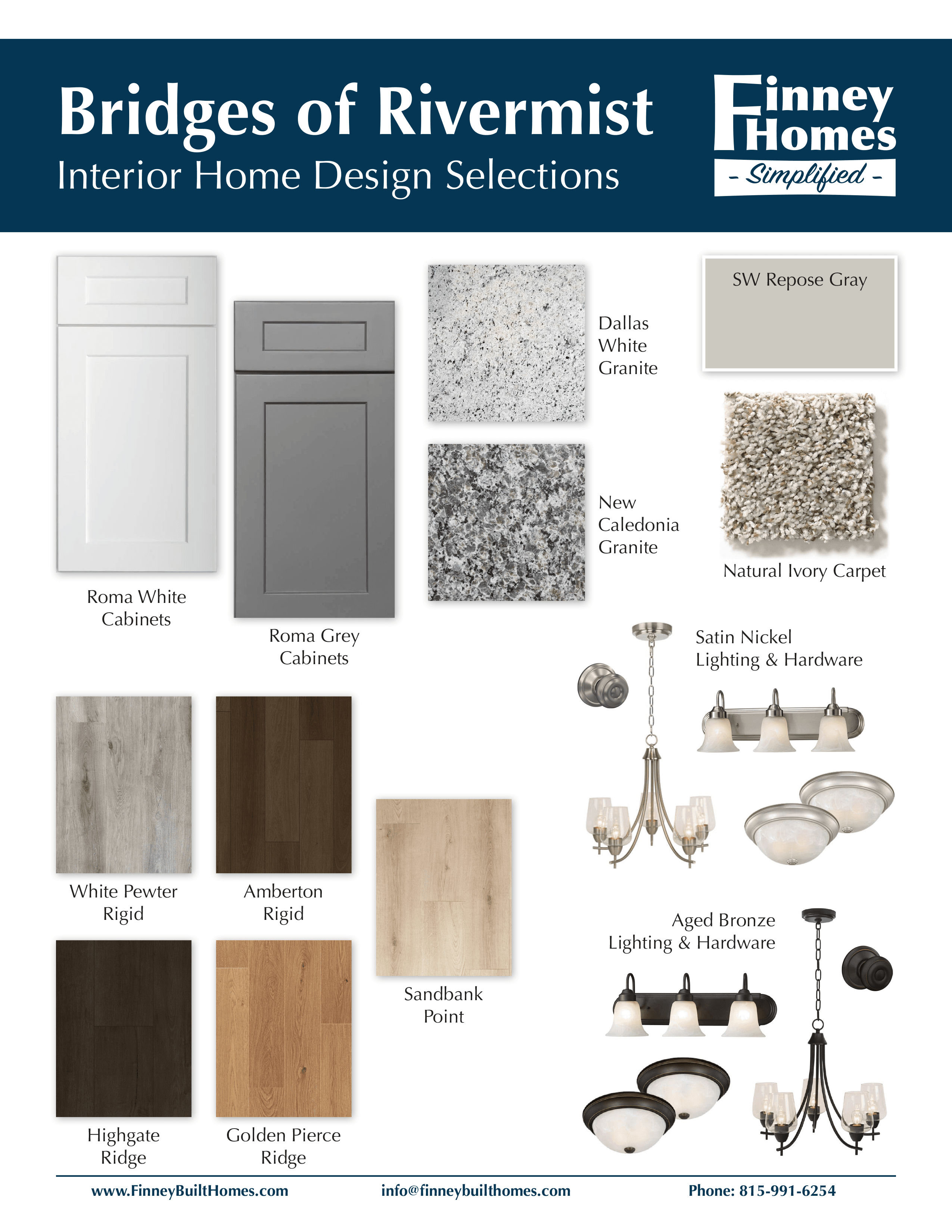 Bridges of Rivermist Design Selections