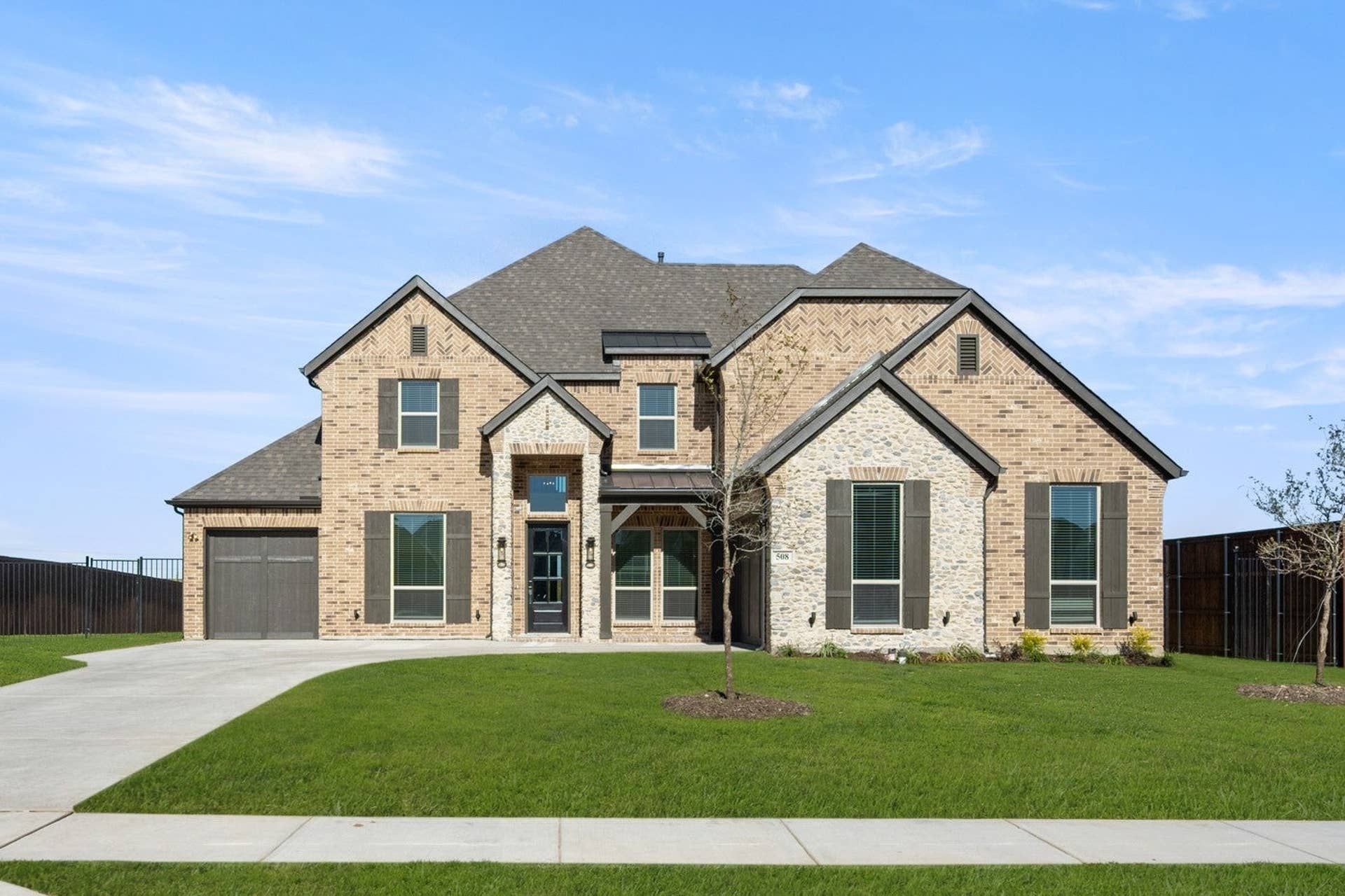 Broadcrest FSW (w/Media or Opt 6th BR) - LeTara: Haslet, Texas - First Texas Homes