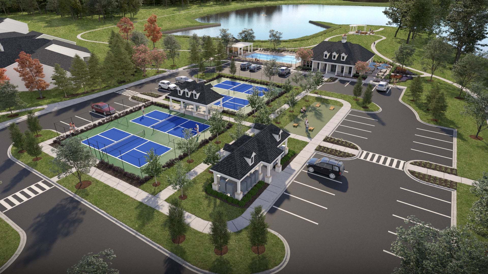 Savannah Lakes por Fischer Homes en Atlanta Georgia
