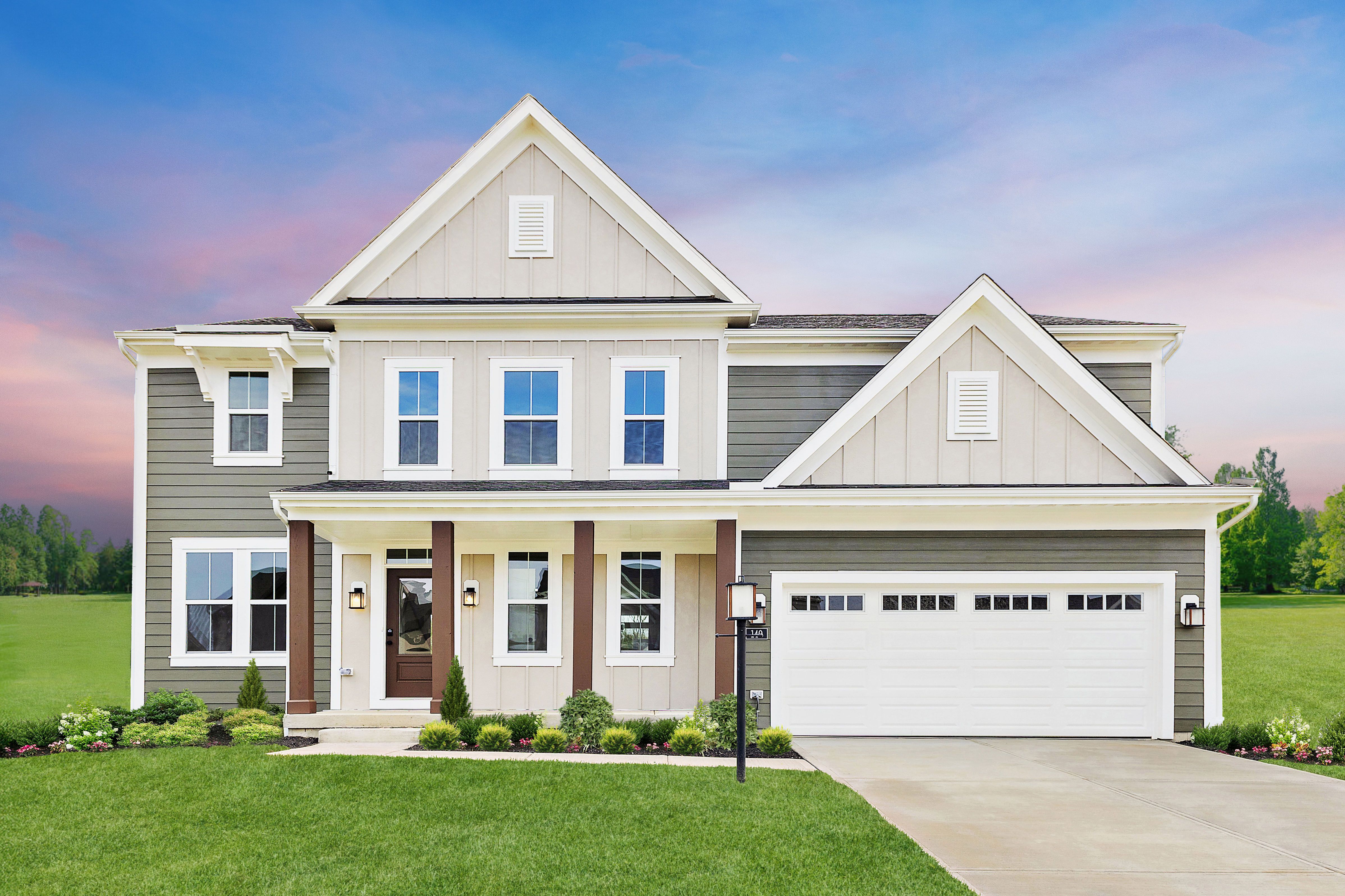 Skybrook por Fischer Homes en Columbus Ohio
