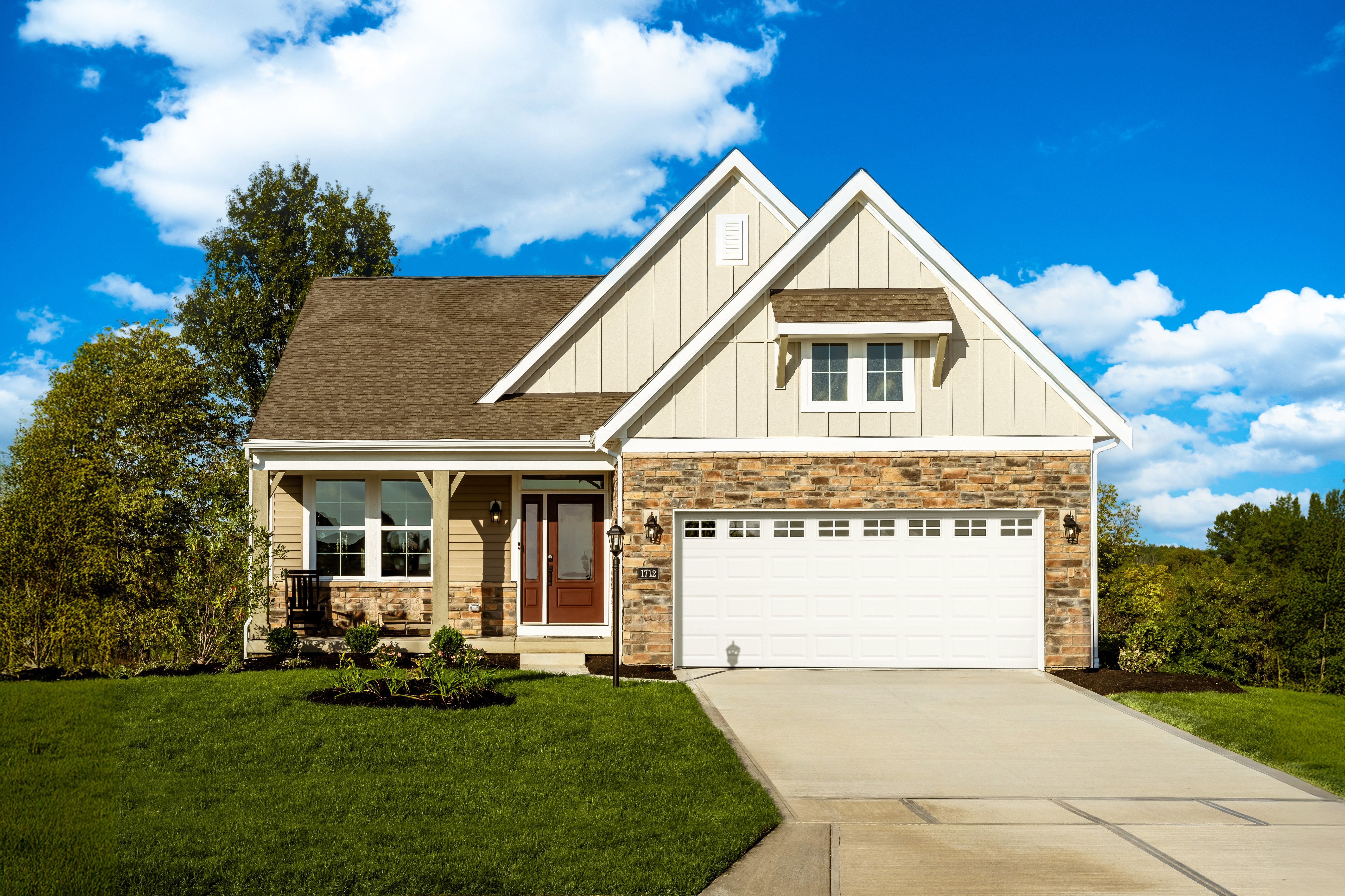 Goldwell at Northstar por Fischer Homes en Columbus Ohio
