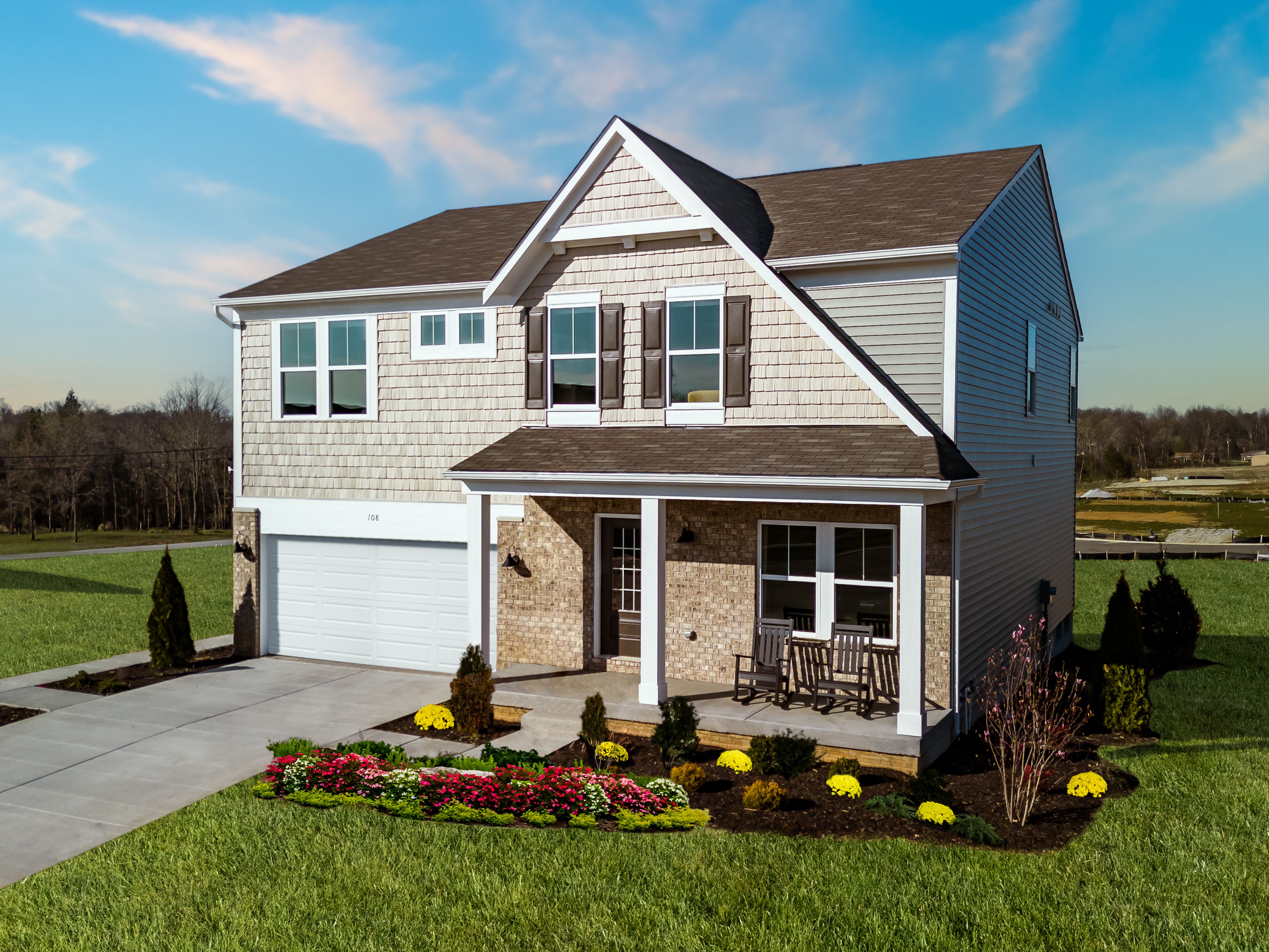 Day Farm por Fischer Homes en Columbus Ohio