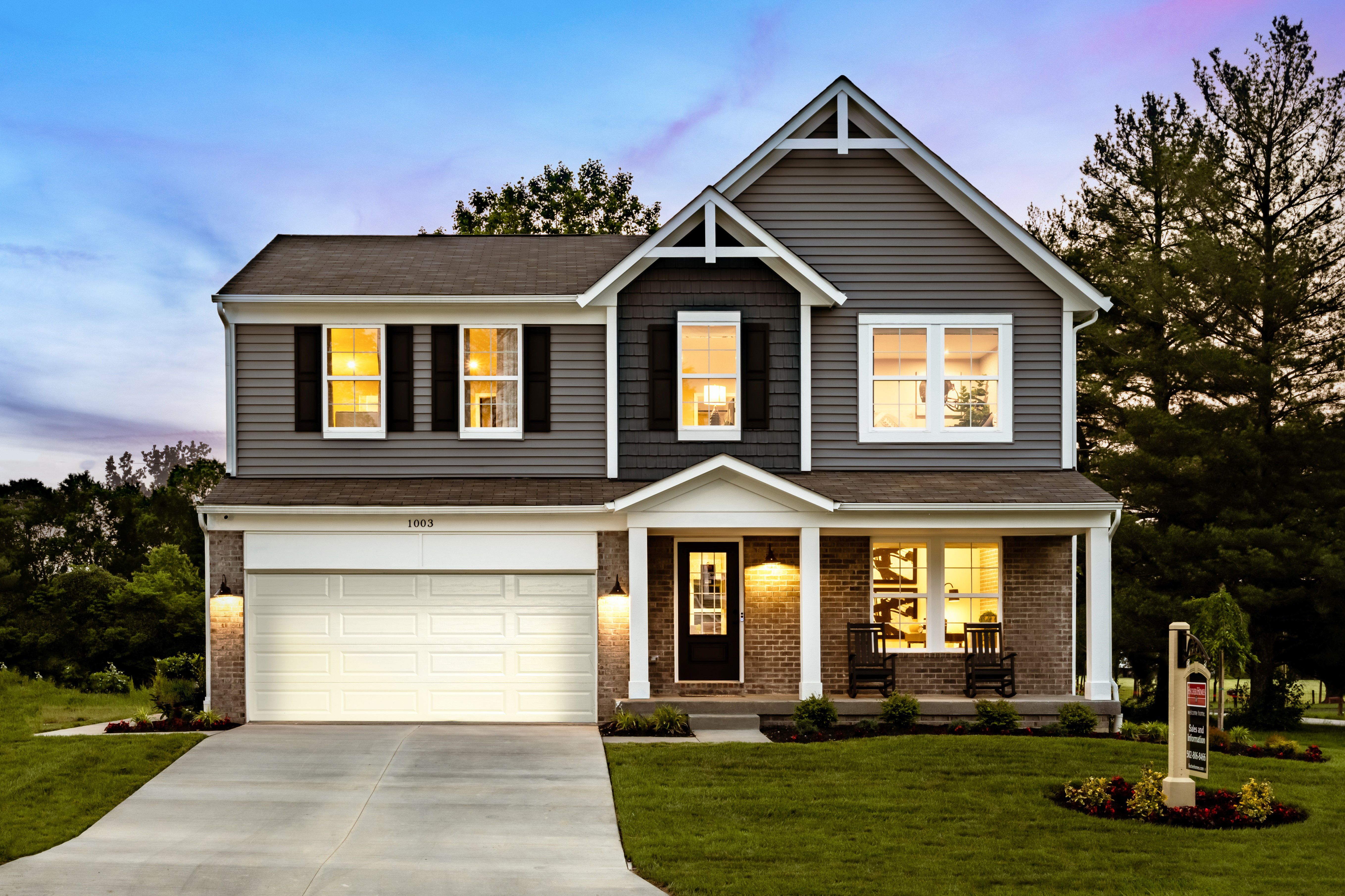 Hunters Ridge por Fischer Homes en Cincinnati Kentucky