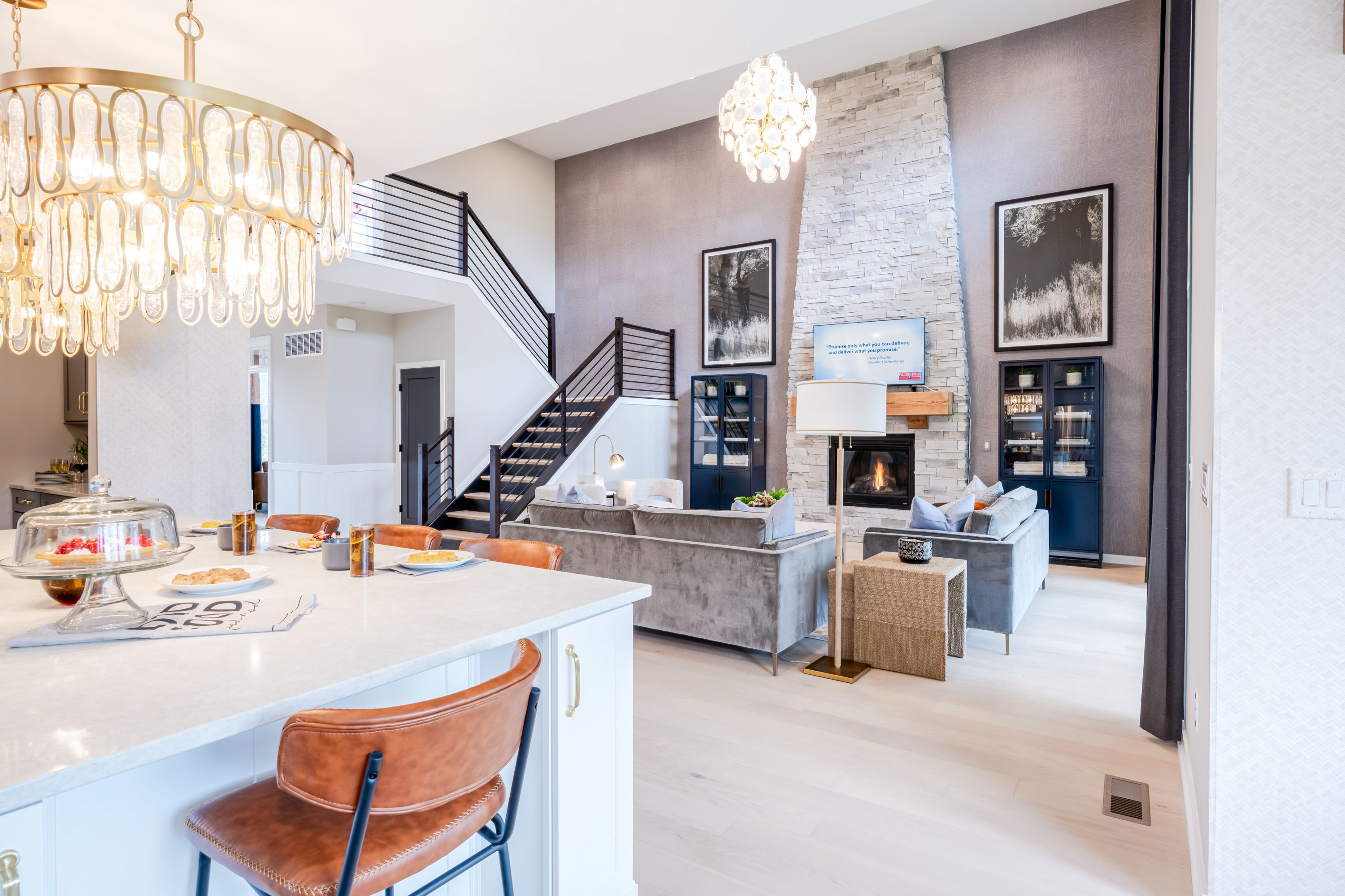casa en Losh Landing por Fischer Homes