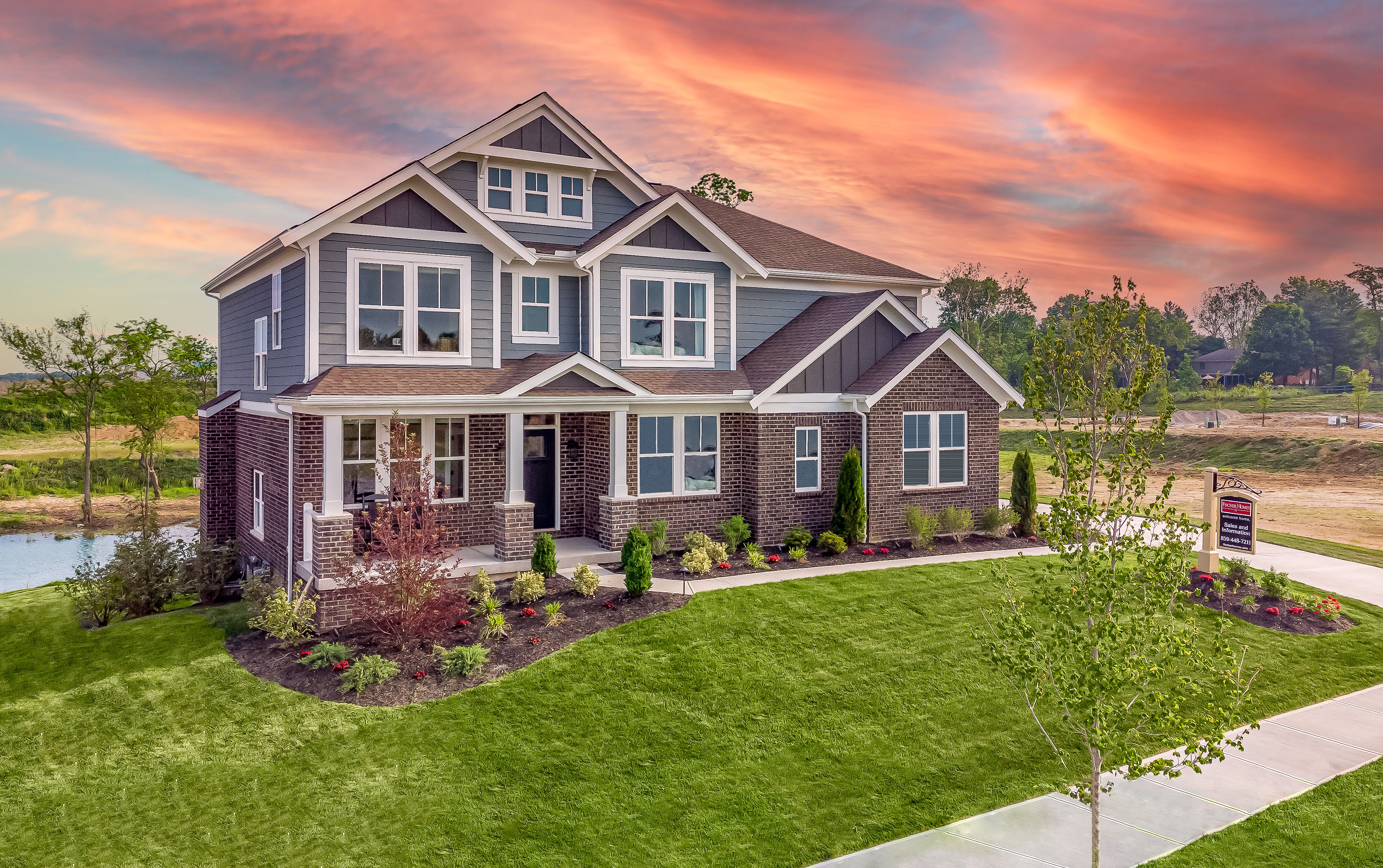 Sanctuary Village por Fischer Homes en Cincinnati Kentucky