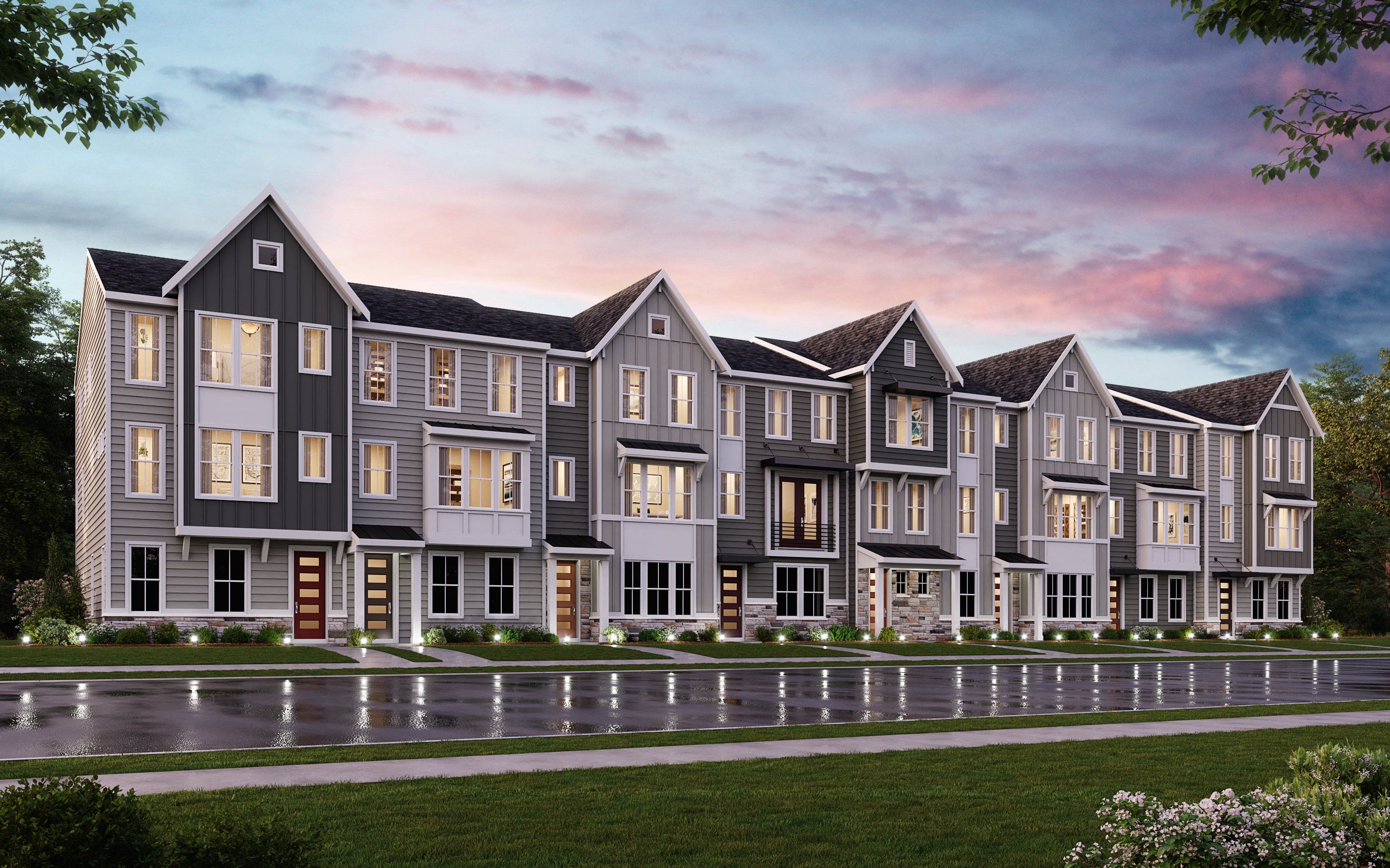 Tustin - Towns of Wetherington: West Chester, Ohio - Fischer Homes 