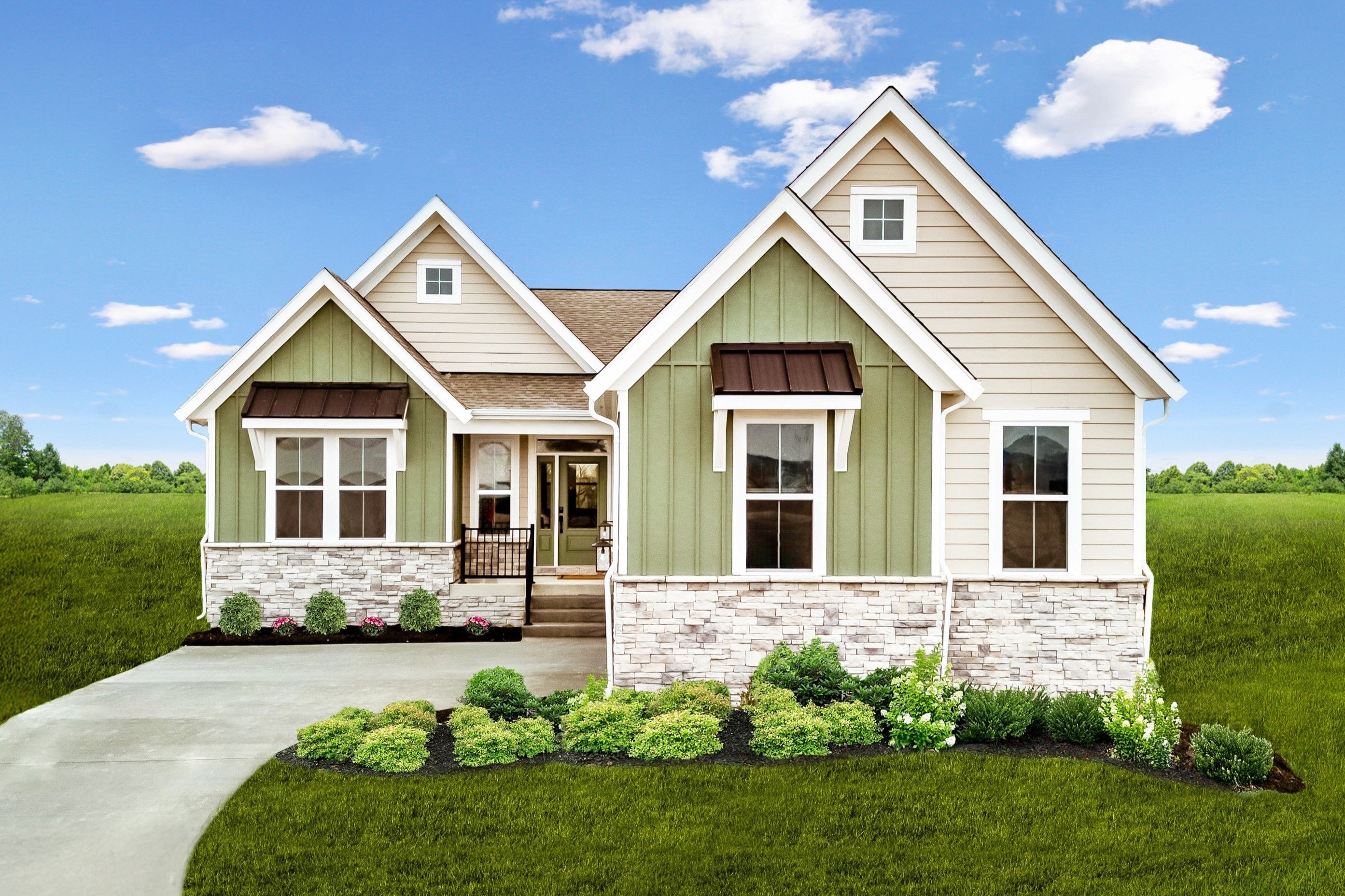 Serenity Woods por Fischer Homes en St. Louis Missouri