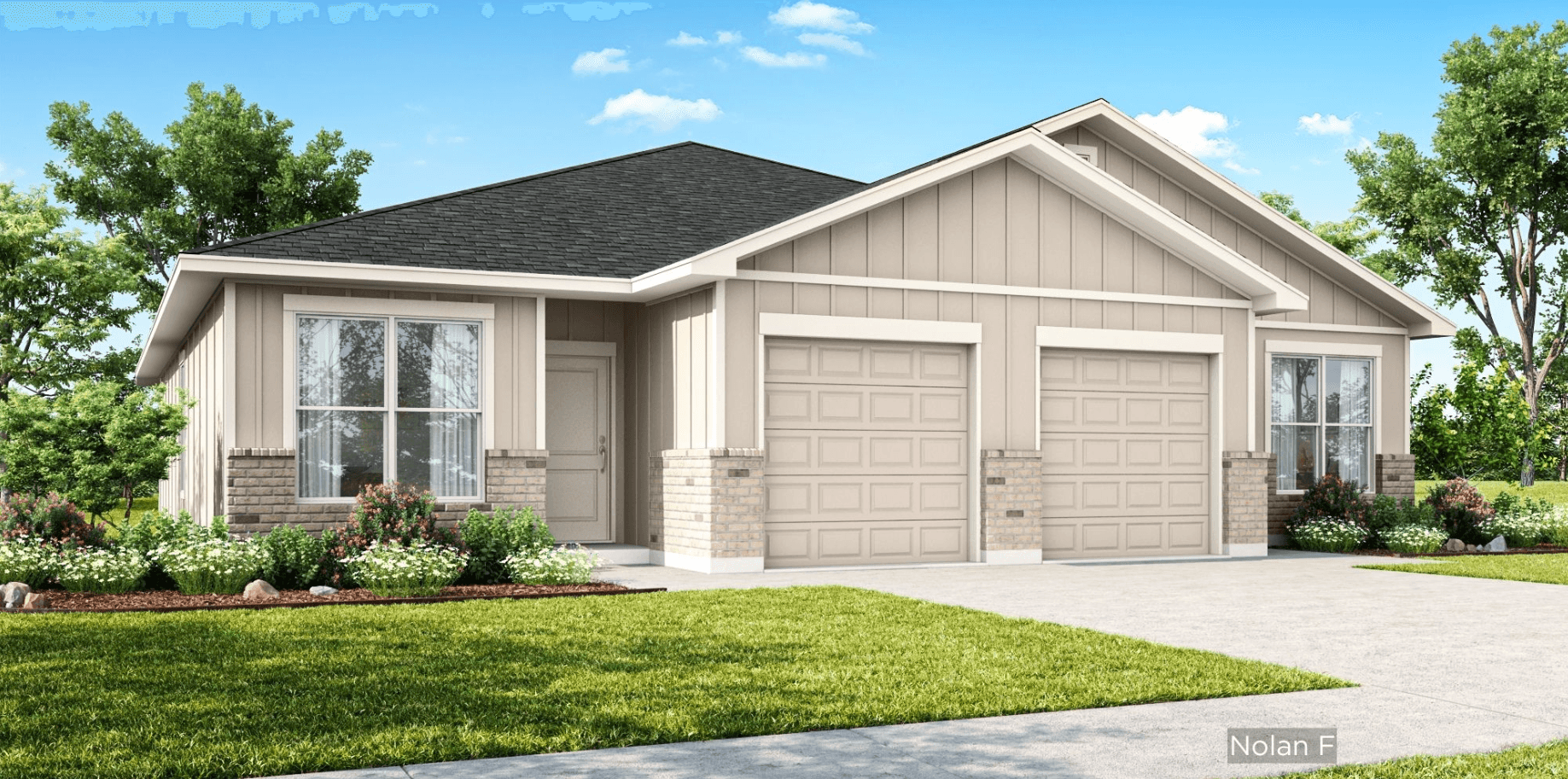 Nolan at College Park - College Park Townhomes: Troy, Texas - Flintrock Builders
