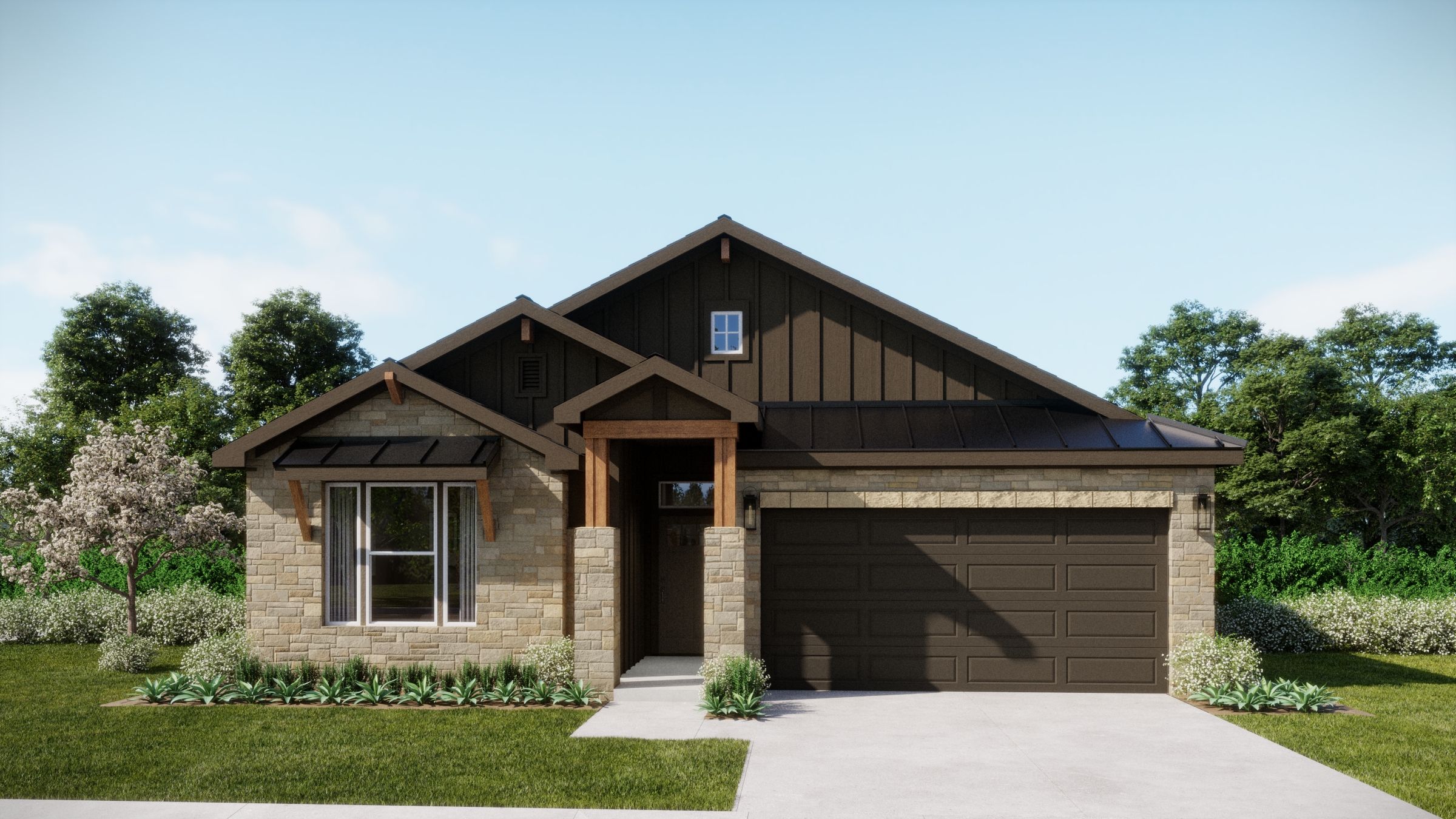 Trinity - Rancho San Gabriel: Georgetown, Texas - Flintrock Builders