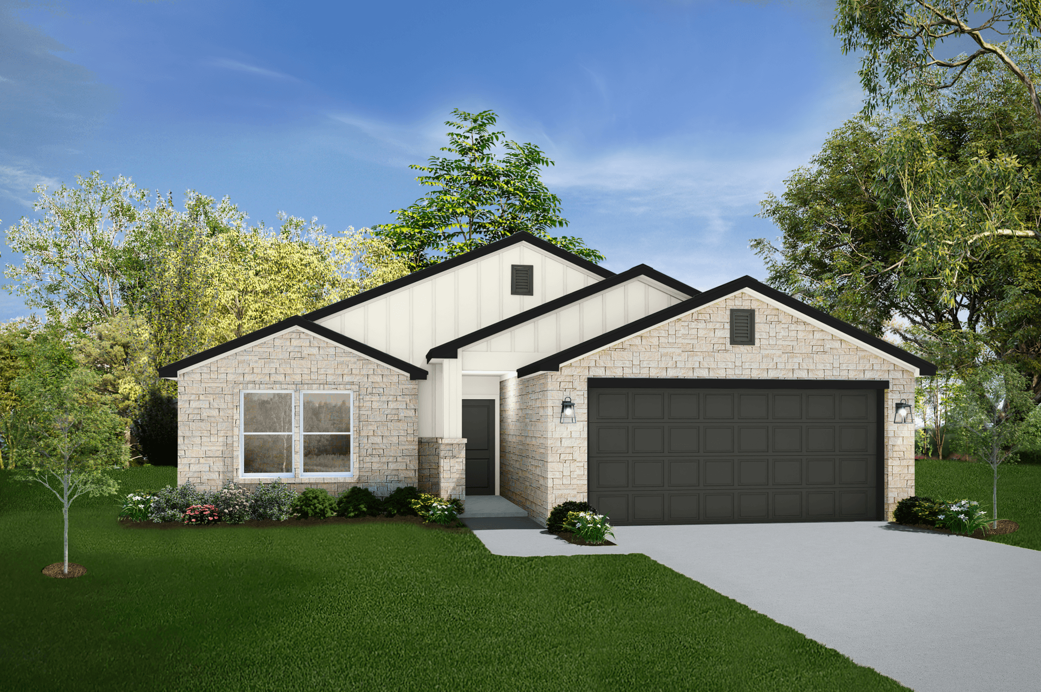 Park Meadows por Flintrock Builders en Waco Texas