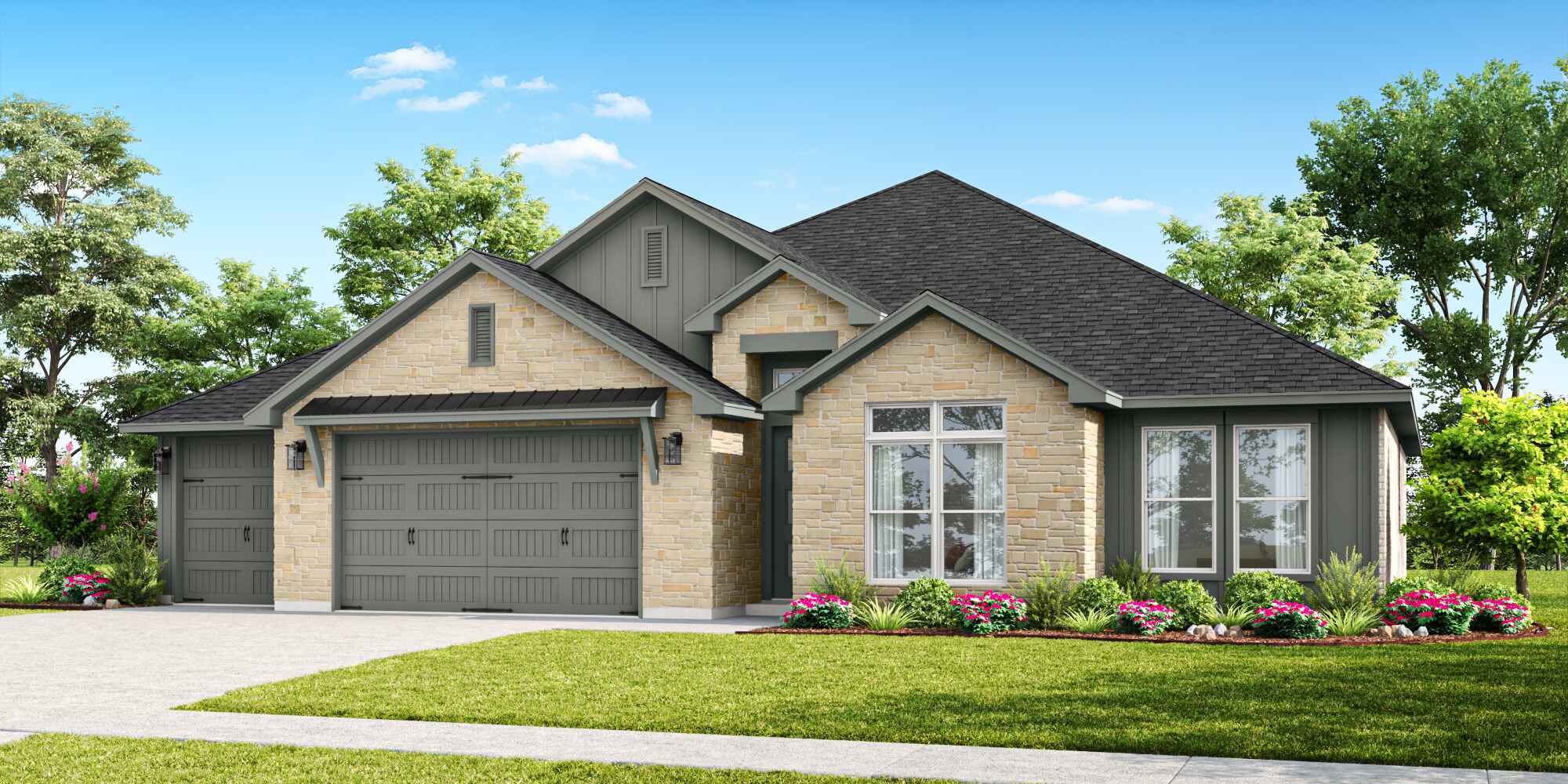 Coffee Mill Creek - Rosenthal Estates: Lorena, Texas - Flintrock Builders