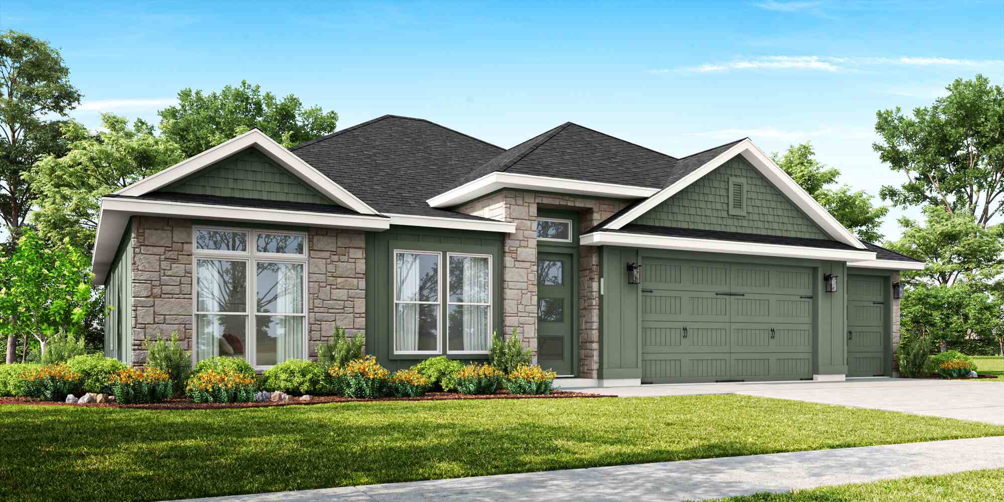 Cypress Creek - Rosenthal Estates: Lorena, Texas - Flintrock Builders