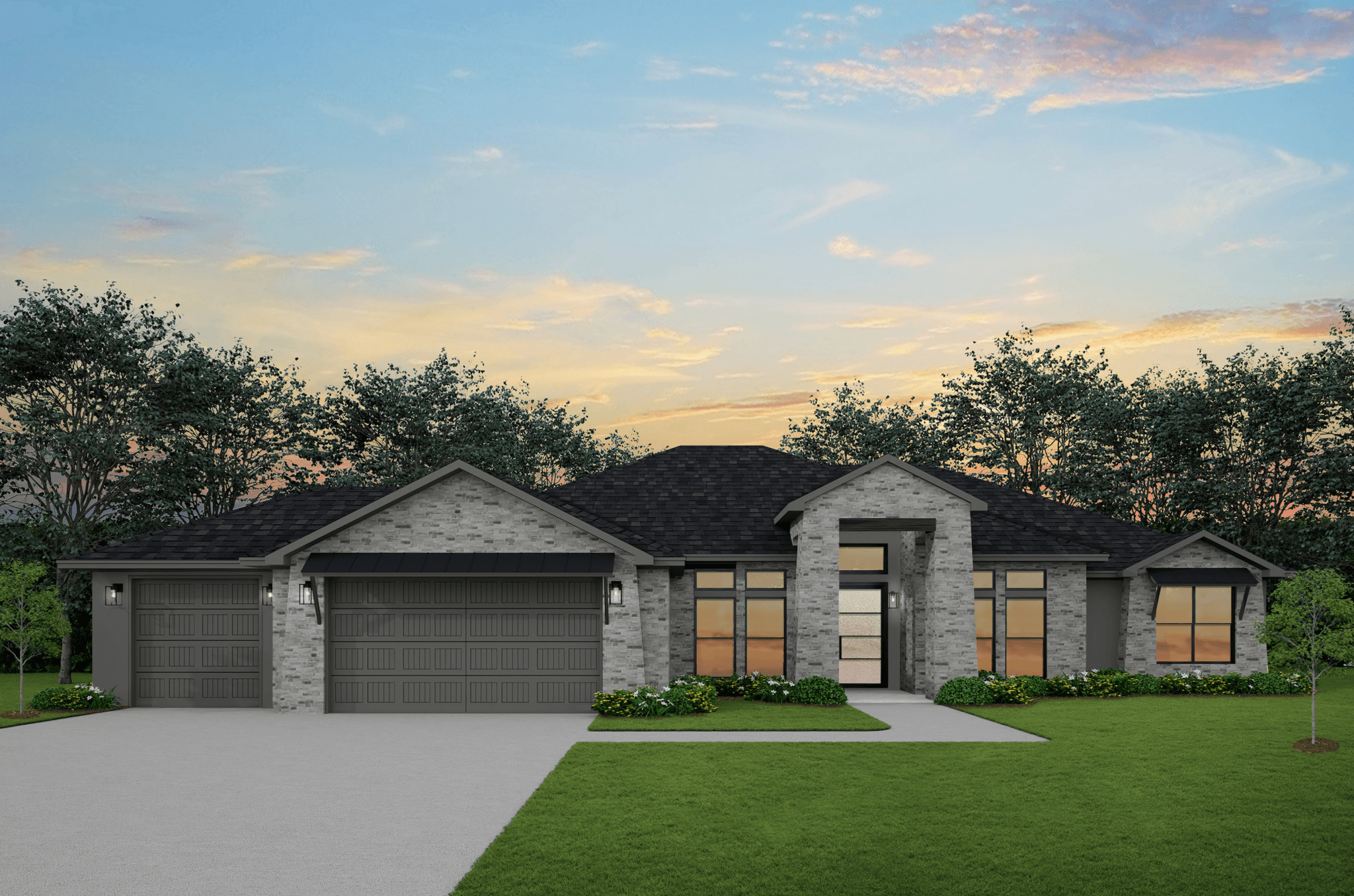 Llano - Bella Charca: Nolanville, Texas - Flintrock Builders