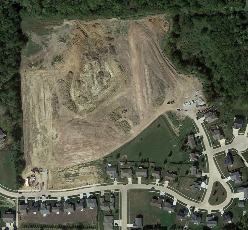 Ridge Creek por Franke Construction en Champaign-Urbana Illinois