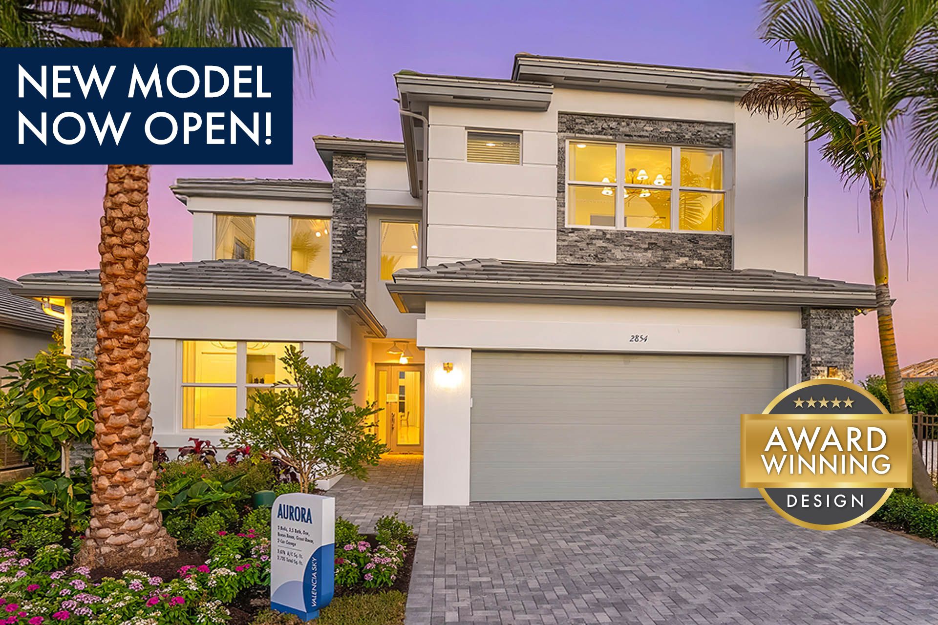 Aurora - Valencia Sky  (55+): Naples, Florida - GL Homes
