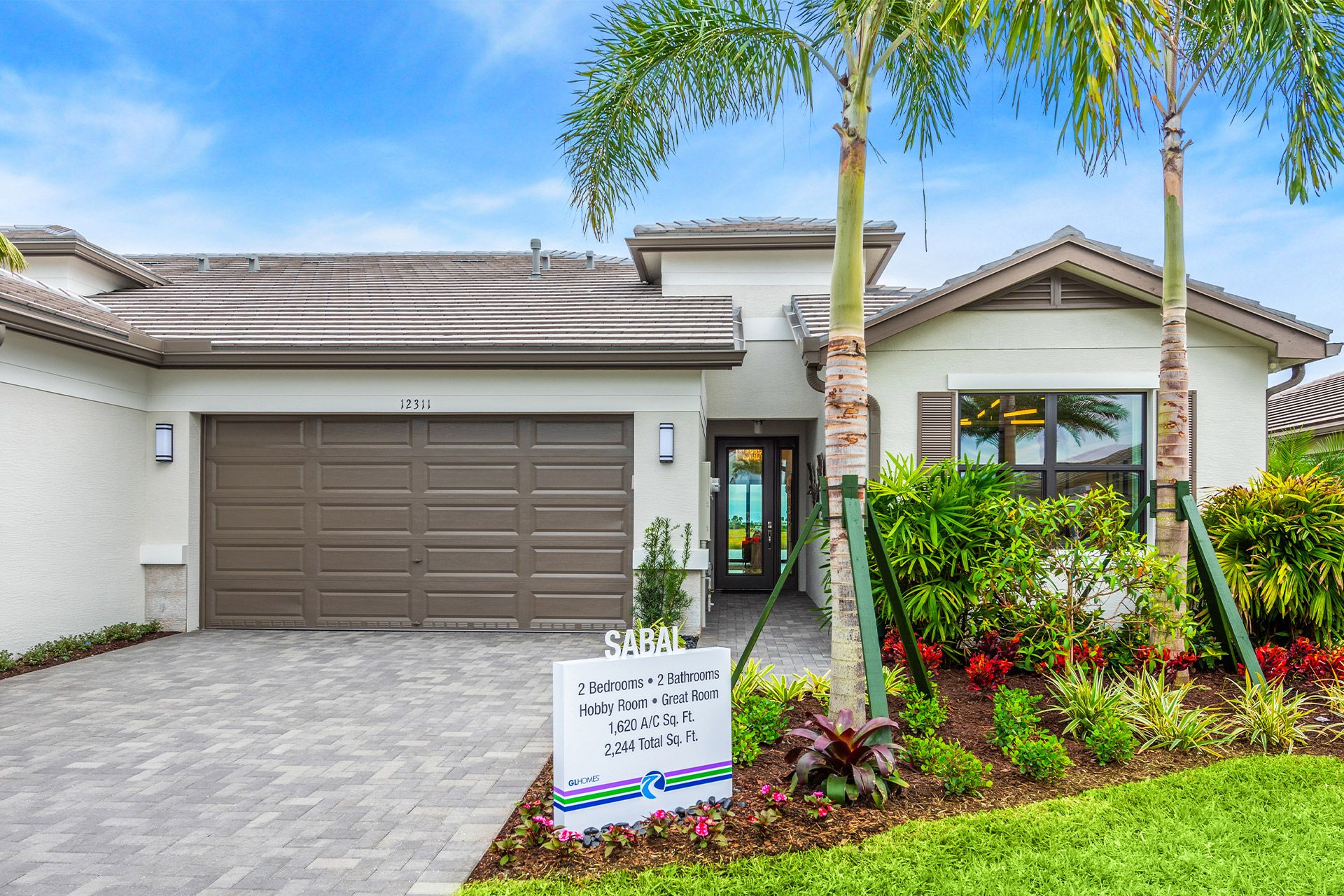 Sabal - Valencia Parc at Riverland®  (55+): Port St Lucie, Florida - GL Homes