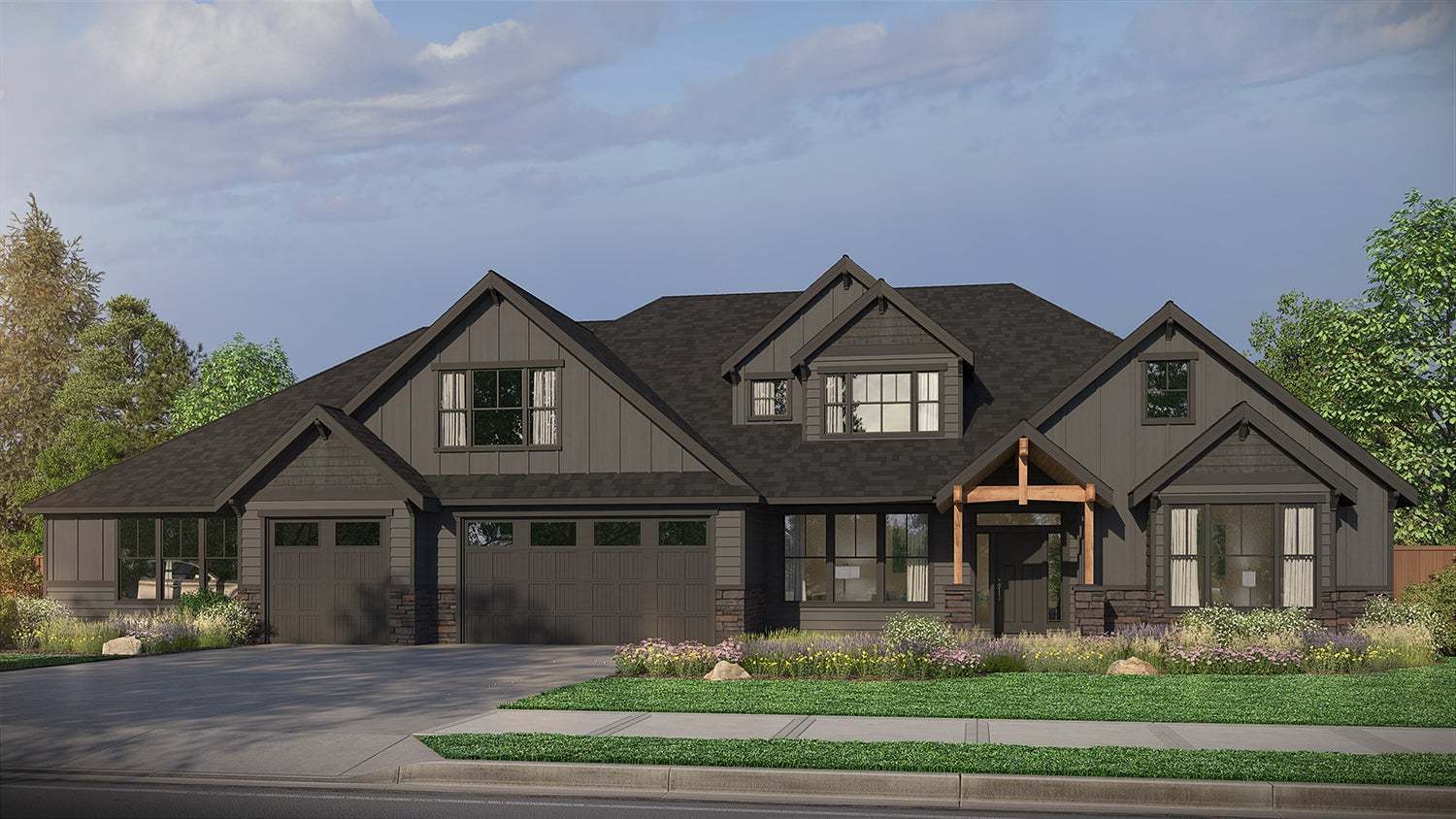 The Shasta XXL Multi-Gen - Glacier Pointe at Tehaleh: Bonney Lake, Washington - Garrette Homes