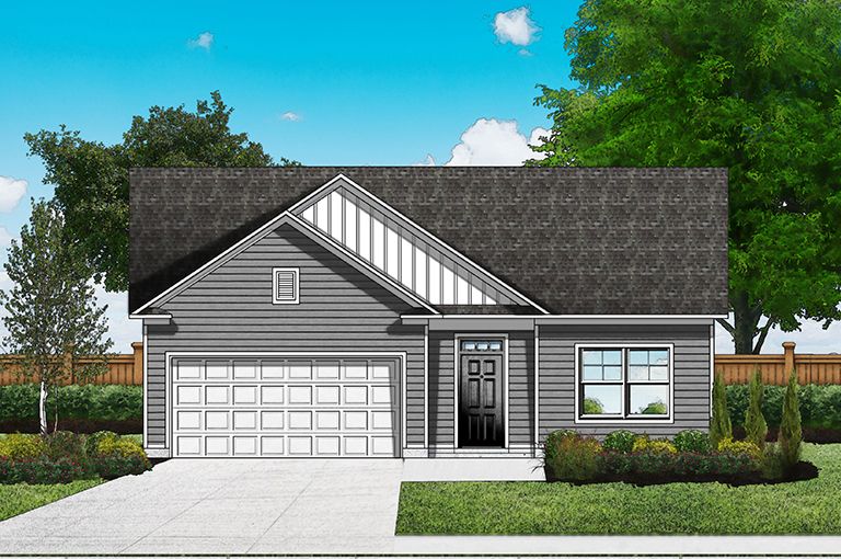 Courtland II - Spring Haven: Florence, South Carolina - Great Southern Homes