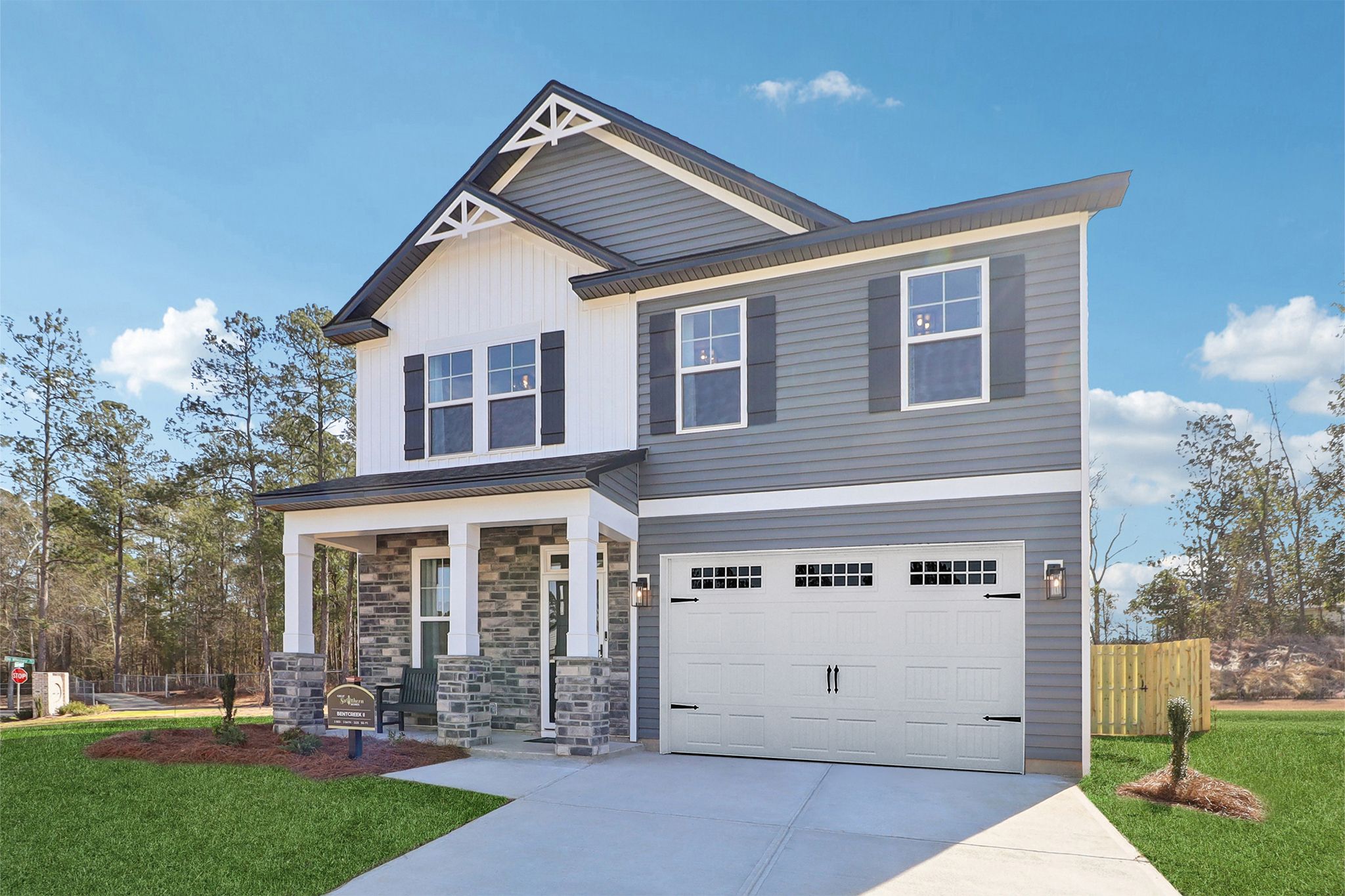 Whiskey Run por Great Southern Homes en Augusta South Carolina