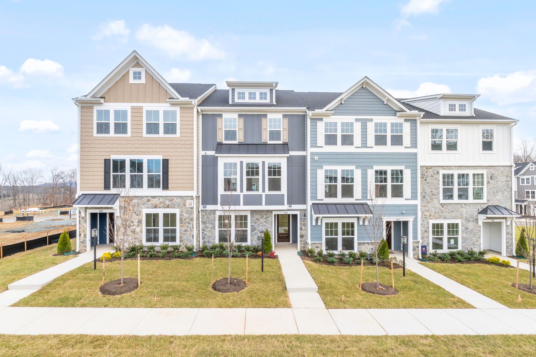 The Holly II - Belvedere Townhomes: Charlottesville, Virginia - Greenwood Homes